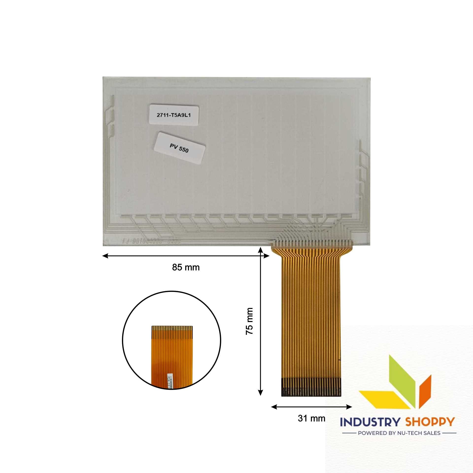 Touch Screen for Allen-Bradley 2711-T5A9L1 HMI