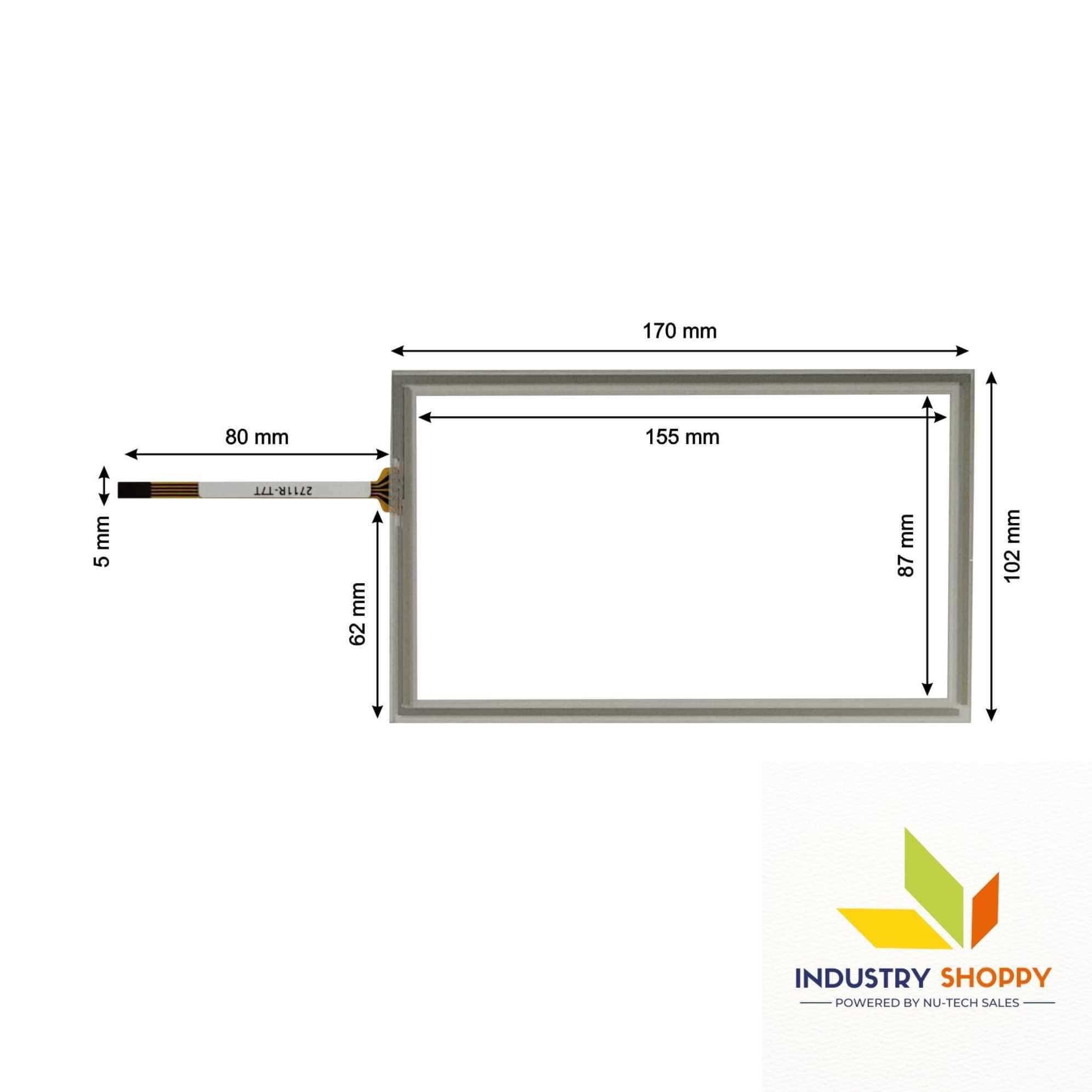 New Touch Screen for Allen-Bradley 2711R-T7T HMI Operator Panel