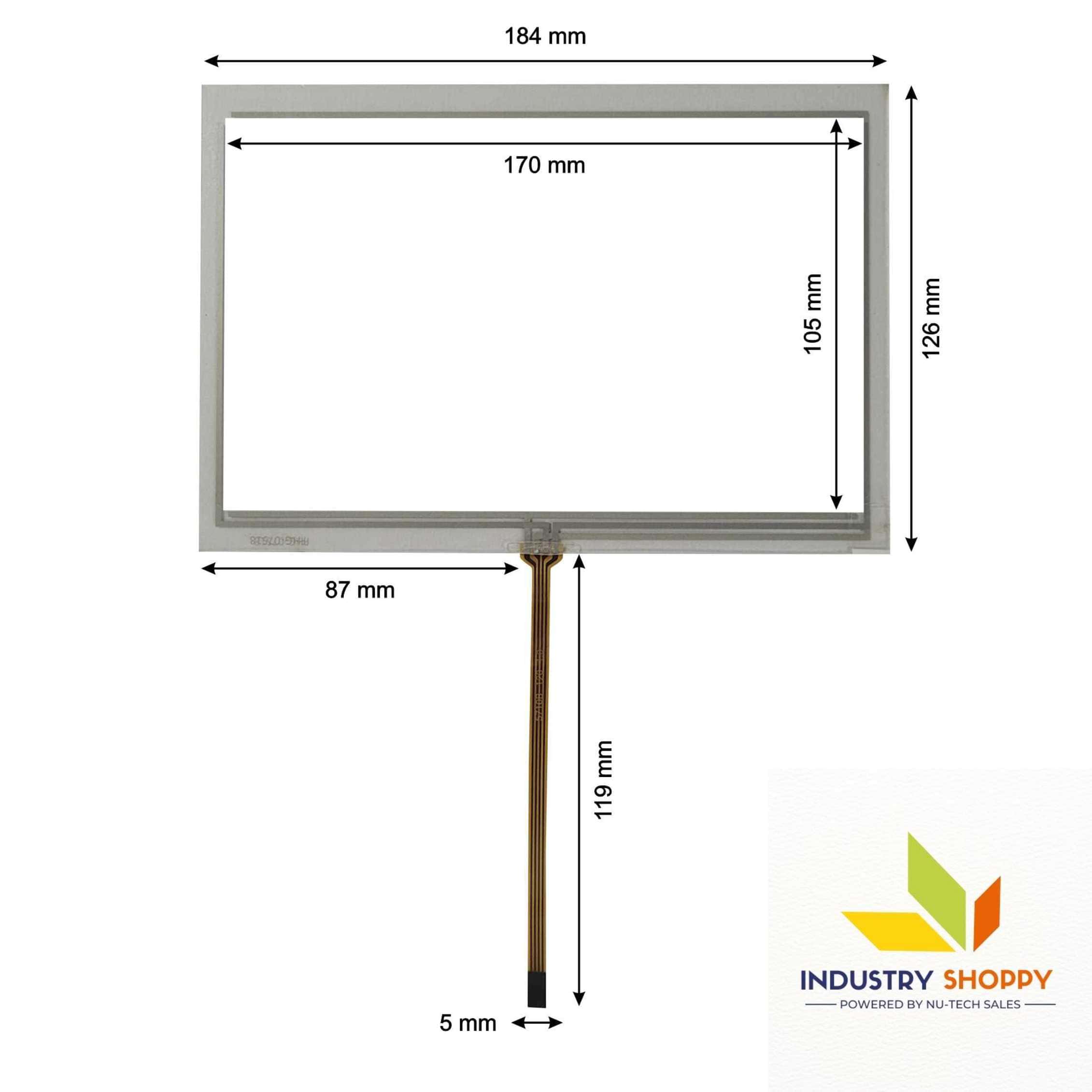 New Touch Screen for B&R 4PP045-0571-062 HMI Operator Panel