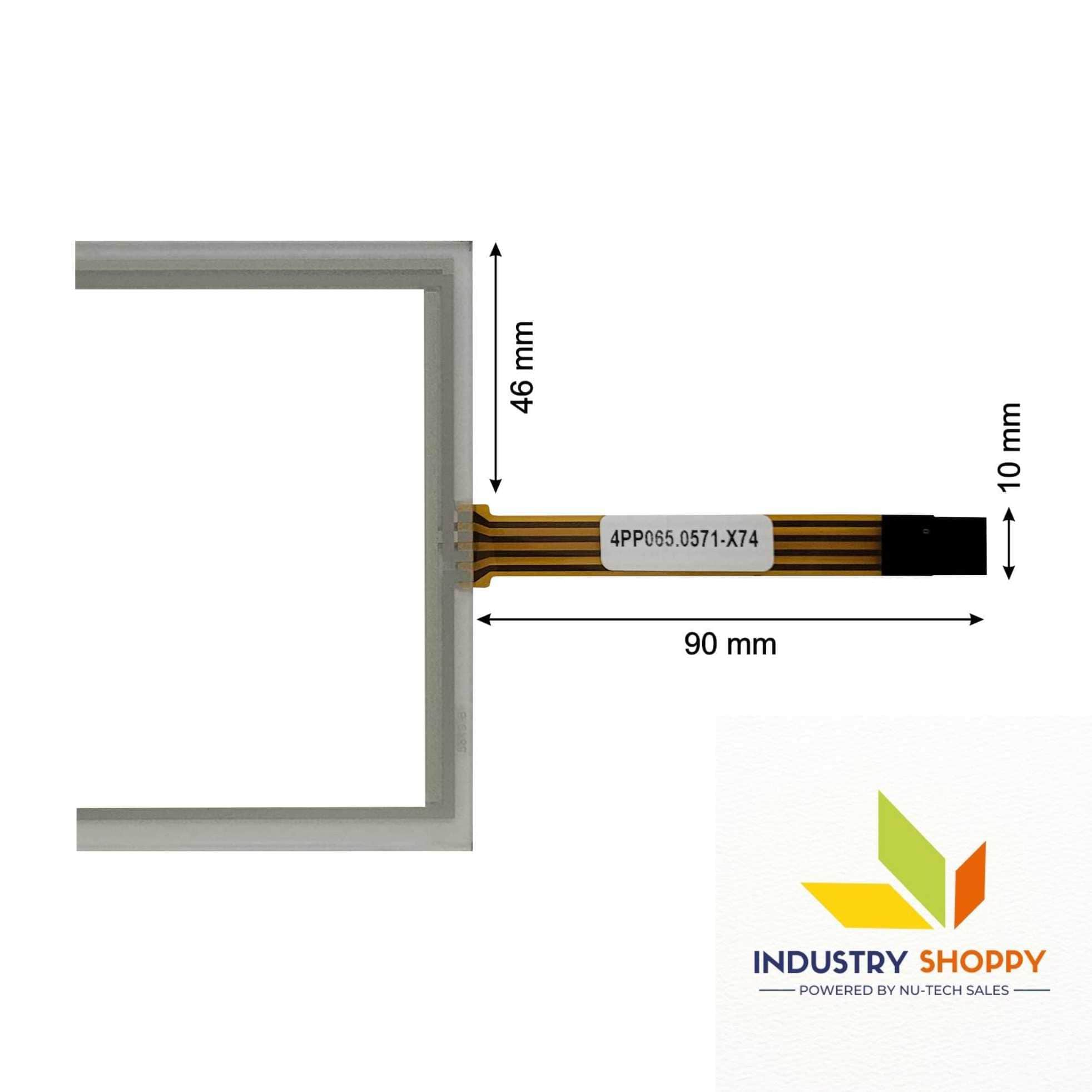 New Touch Screen for B&R 4PP065.0571-X74 HMI Operator Panel