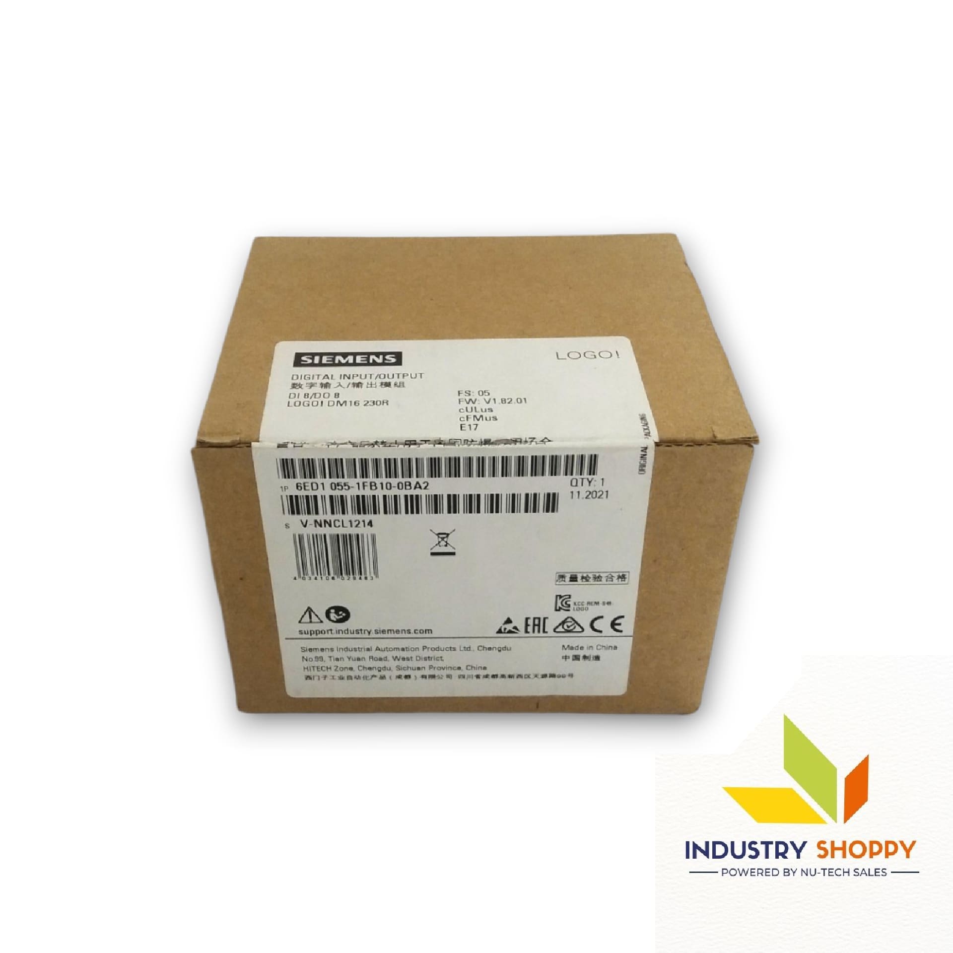 New Siemens 6ED1 055-1FB10-0BA2