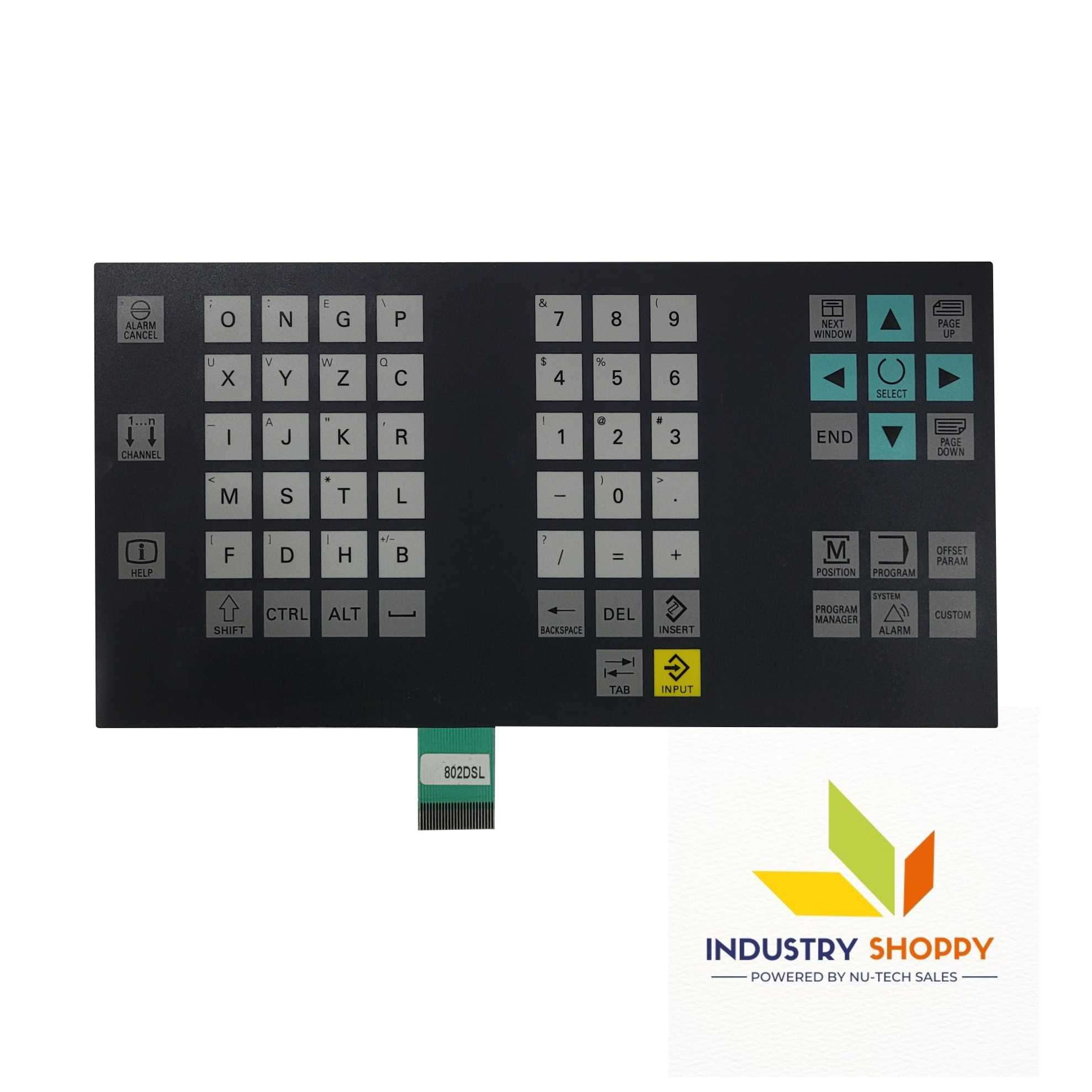 New Keypad for SIEMENS 802D Membrane Keypad Horizontal Type