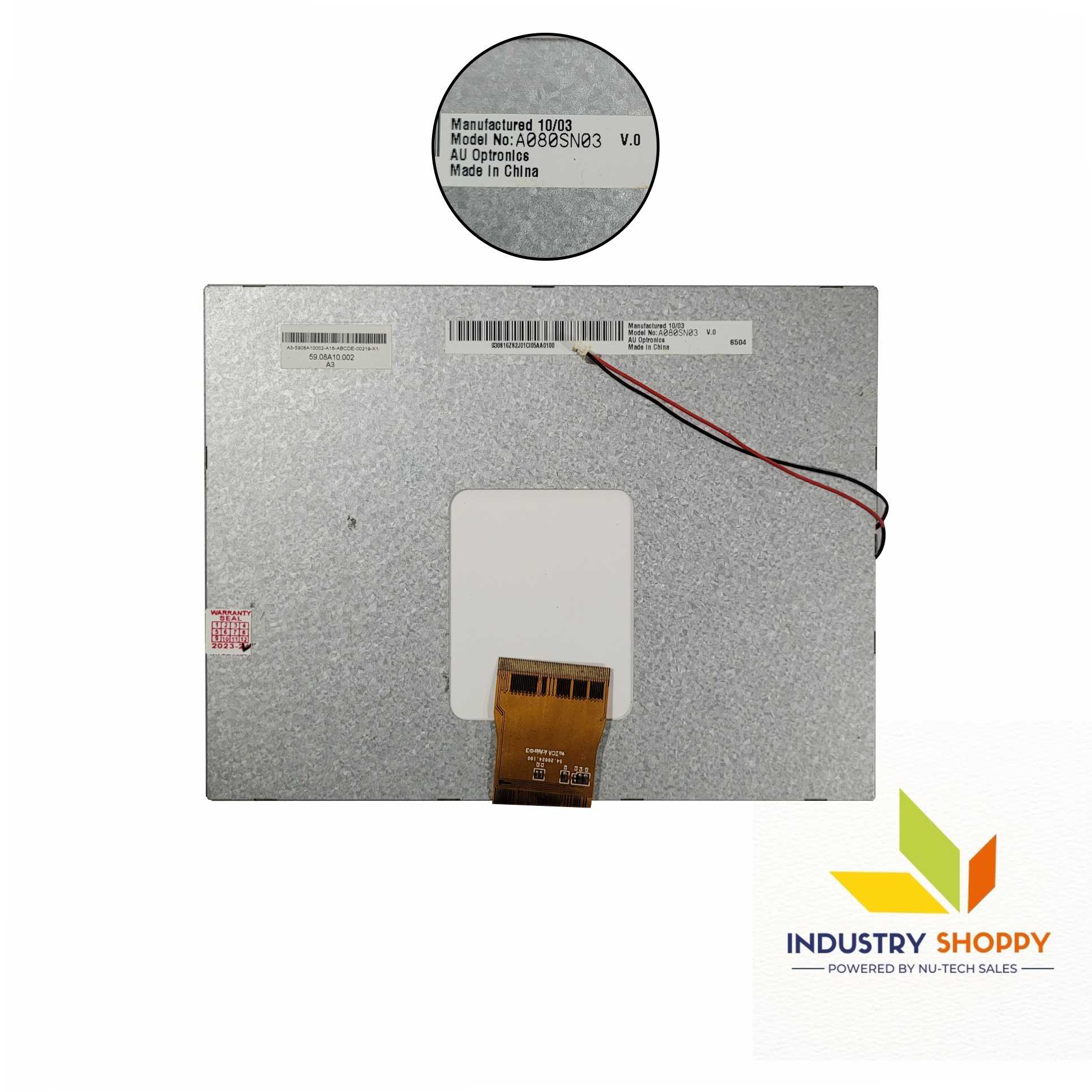 New AUO A080SN03-V.0 LCD Module