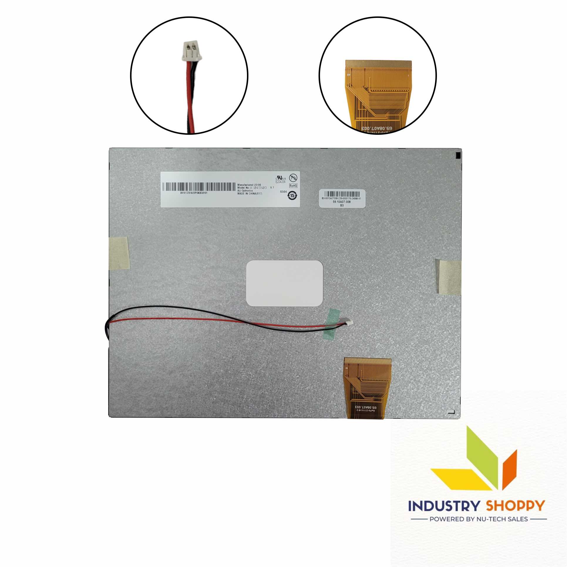 New AUO A104SN03-V.1 LCD Module