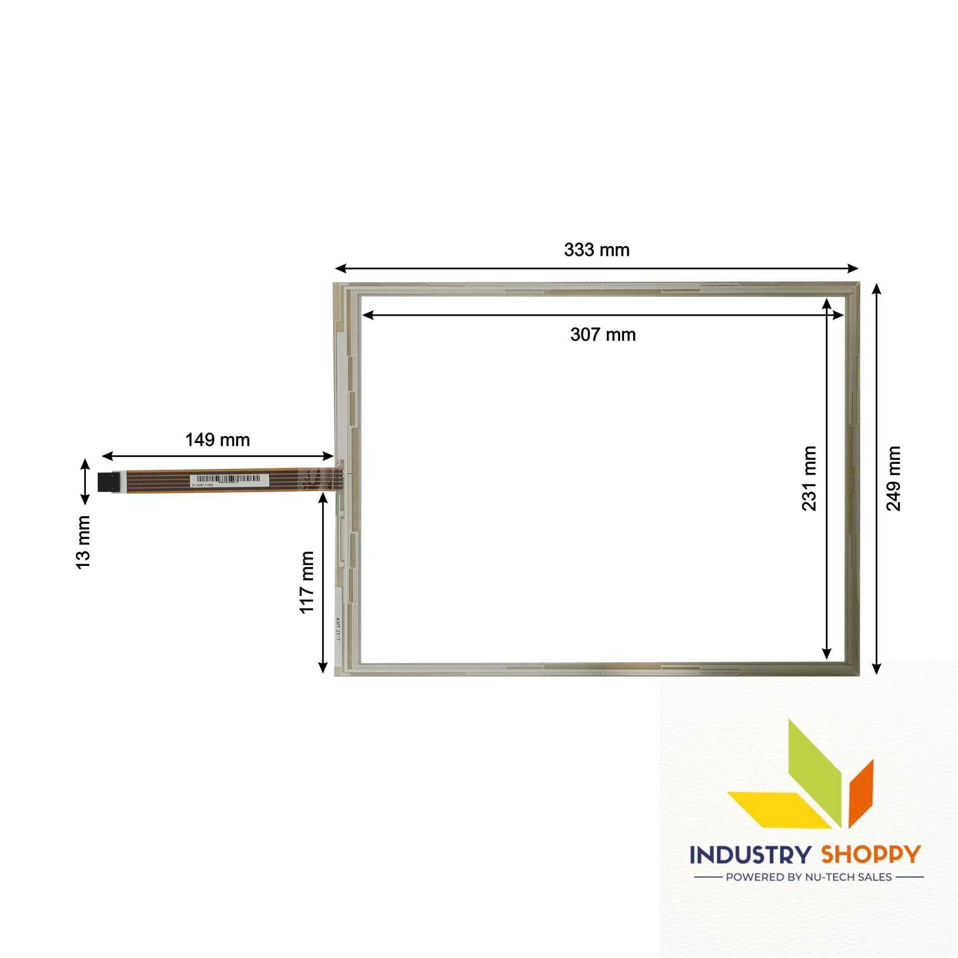 New AMT-2517 Touch Screen