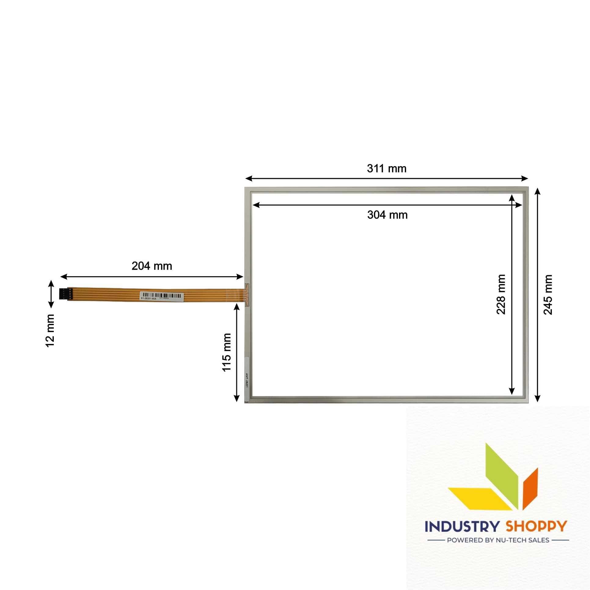 New AMT-28201 Touch Screen