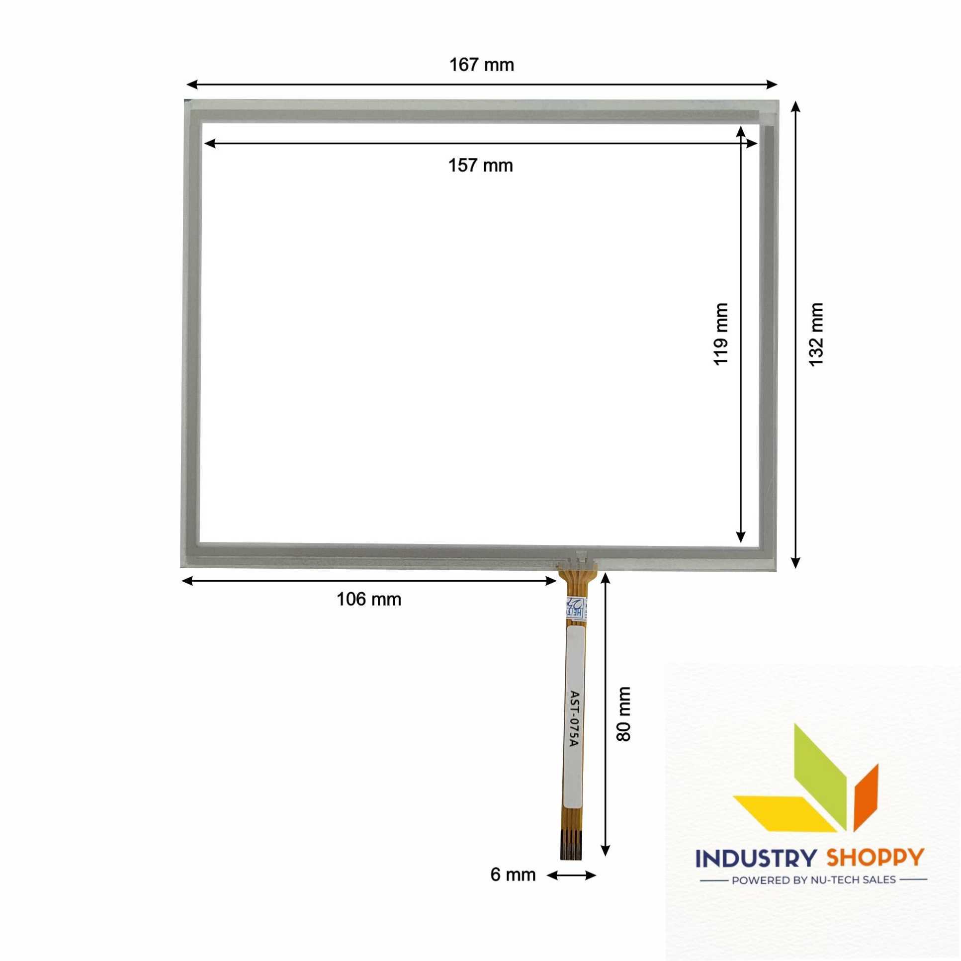 New Compatible AST-075A Touch Screen