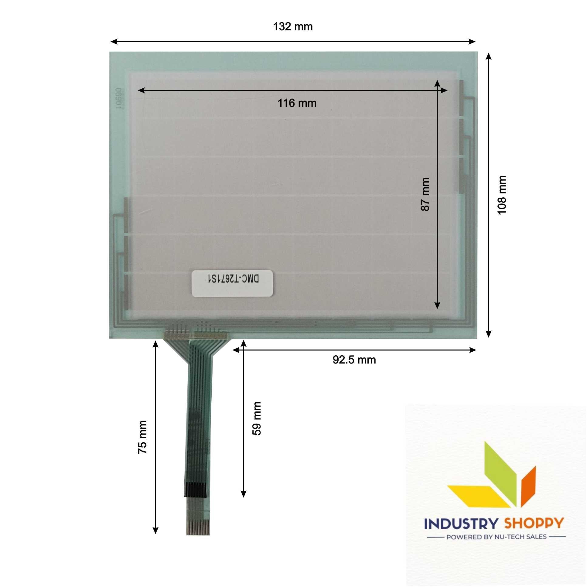 New DMC - T2671S1 Touch Screen