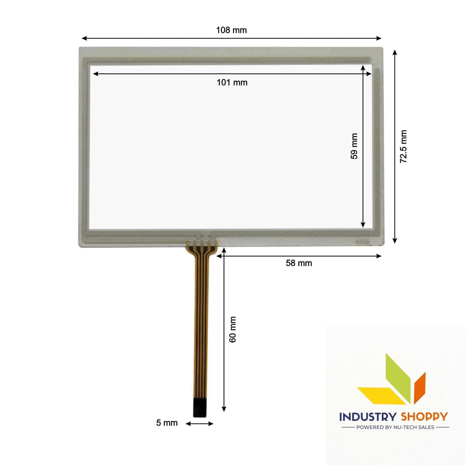 New Touch Screen for Delta DOP-103BQ HMI Operator Panel