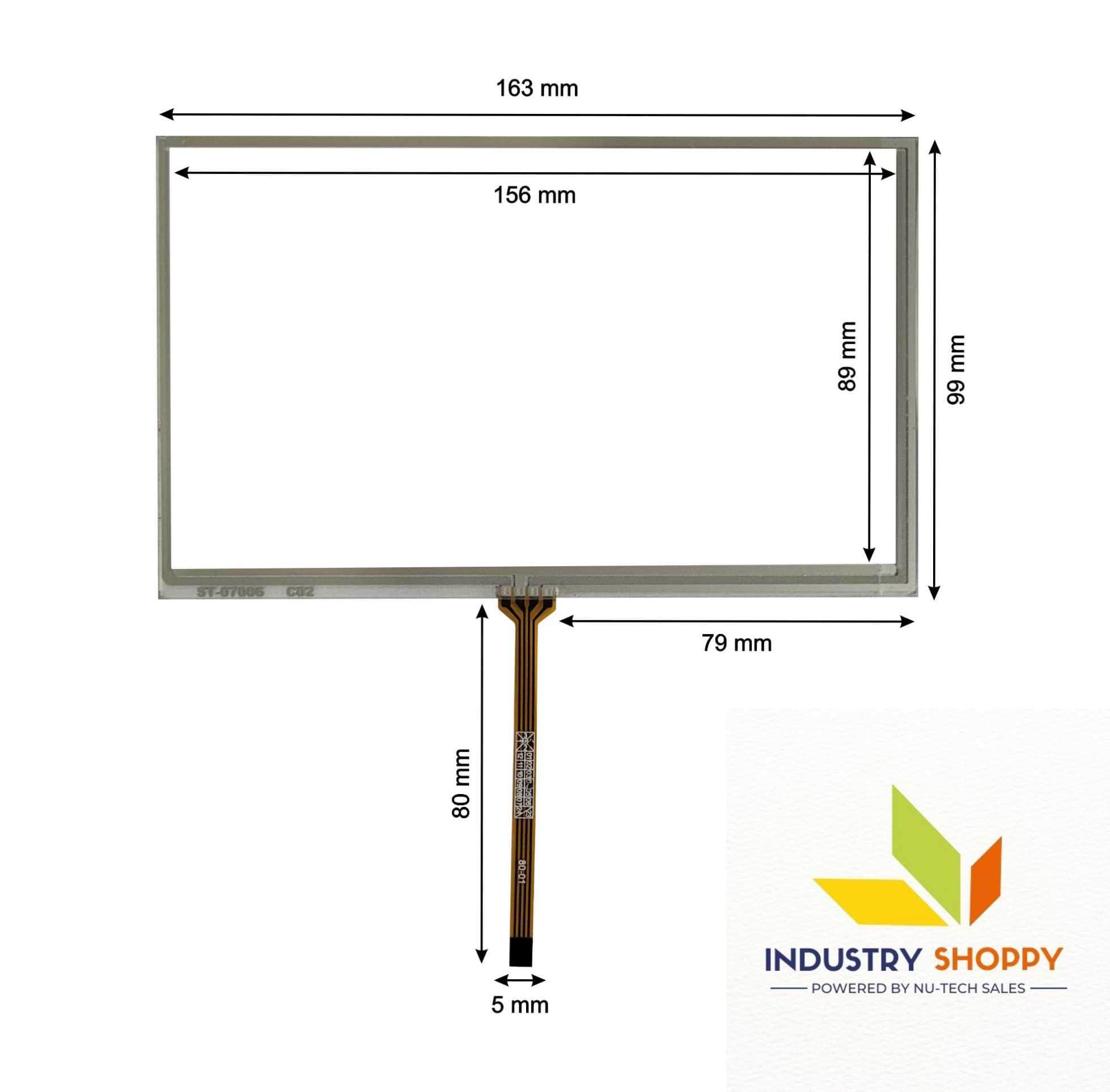 New Touch Screen for Delta DOP-107CV HMI Operator Panel