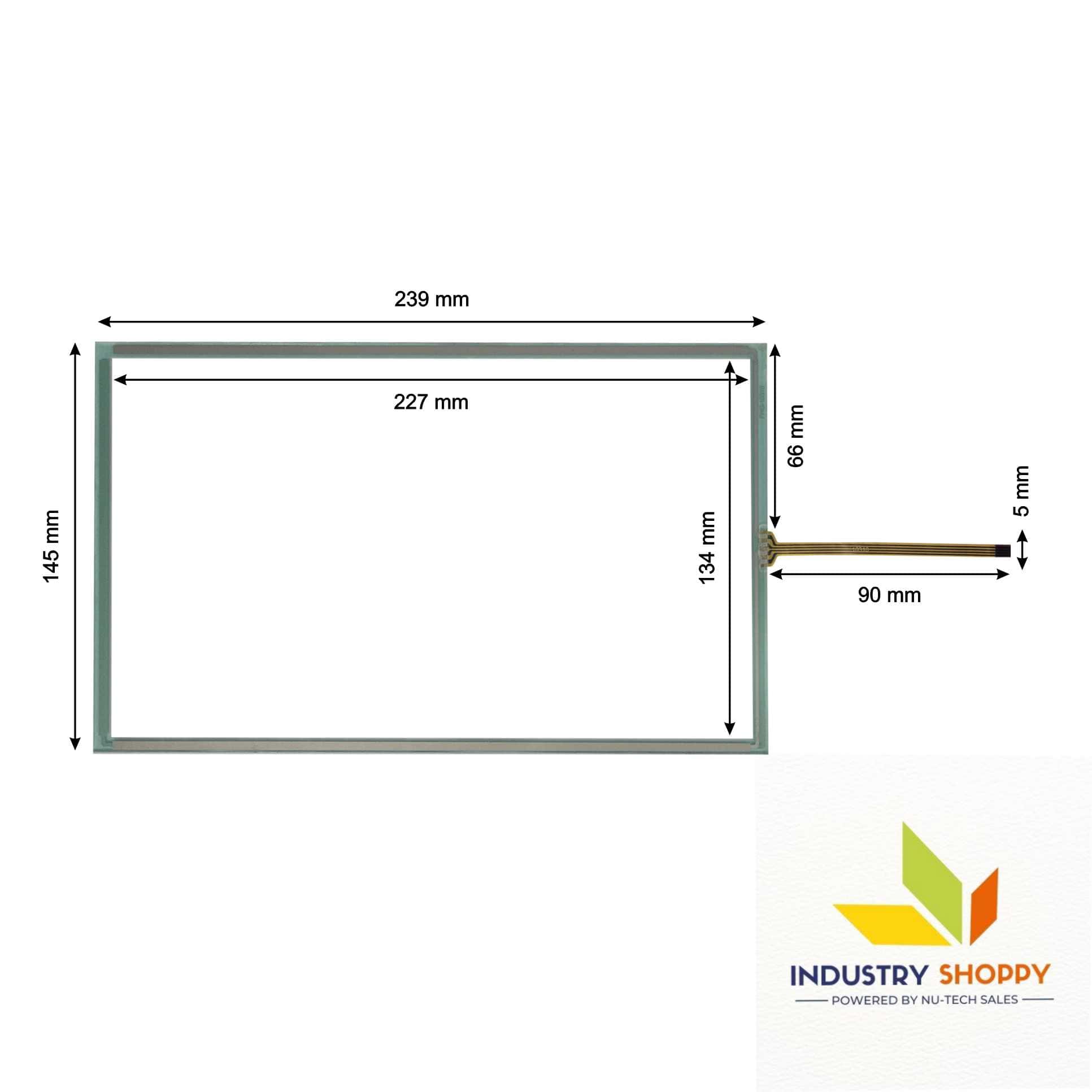 New Touch for Delta DOP-110CS HMI Operator Panel