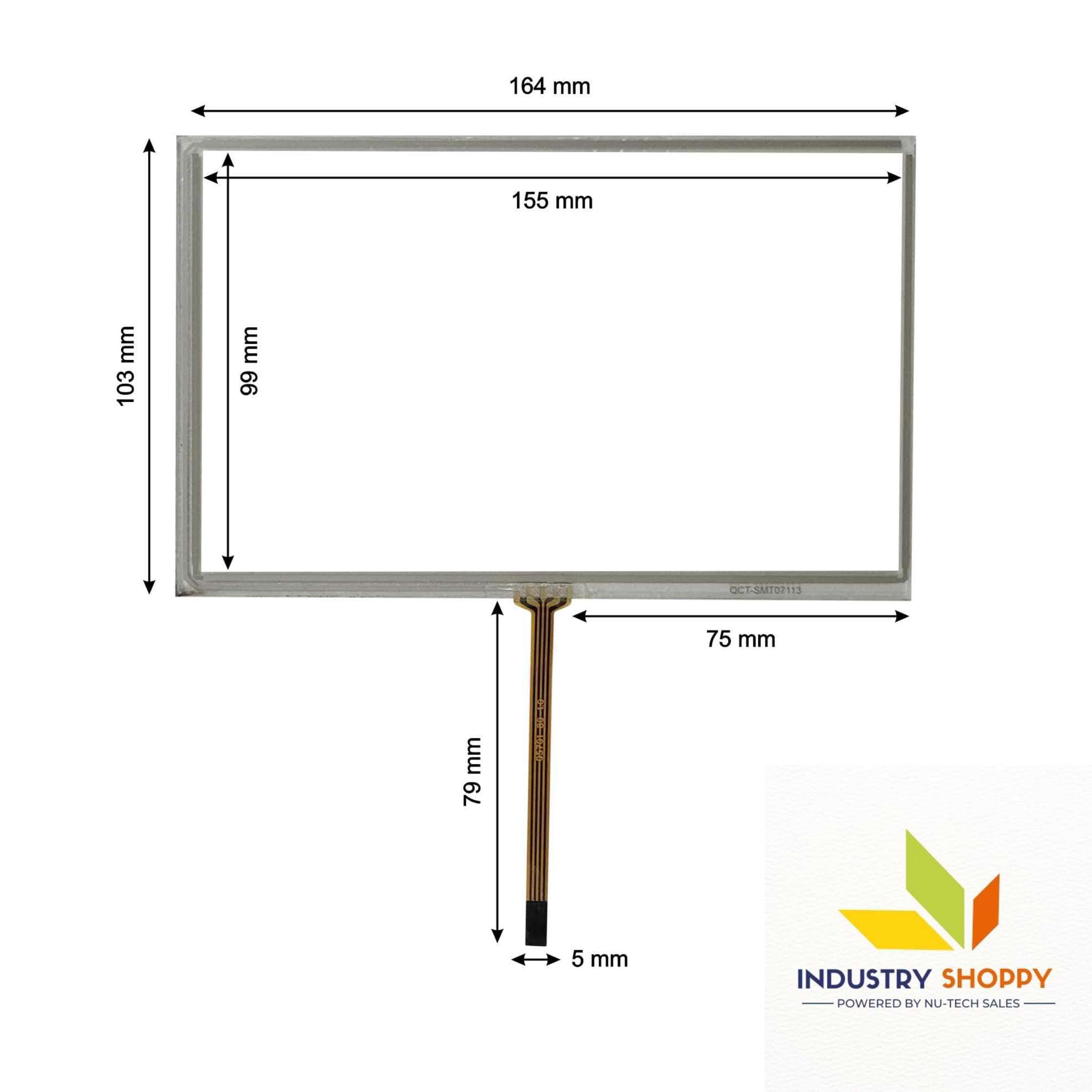 New Touch Screen for Delta DOP-B07S411 HMI Operator Panel