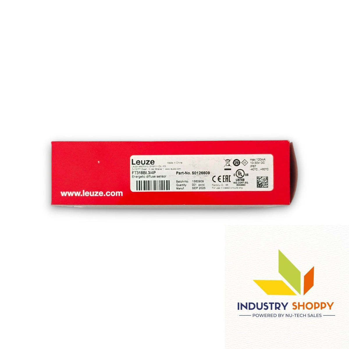 Leuze FT318BI.3/4P Diffuse Sensor