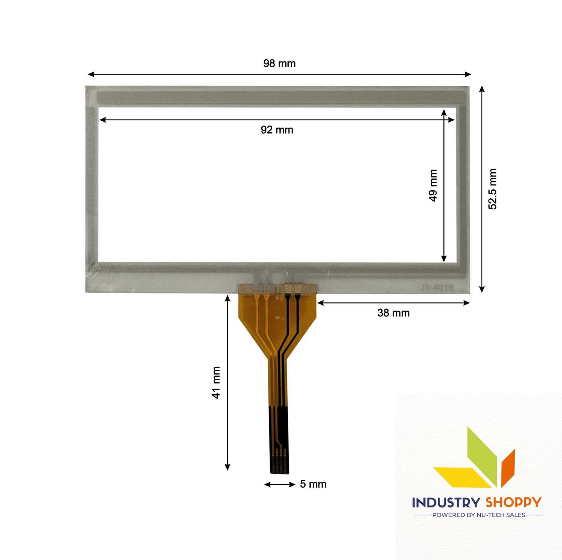 New Touch Screen for Mitsubishi GT1020-LBD HMI Operator Panel