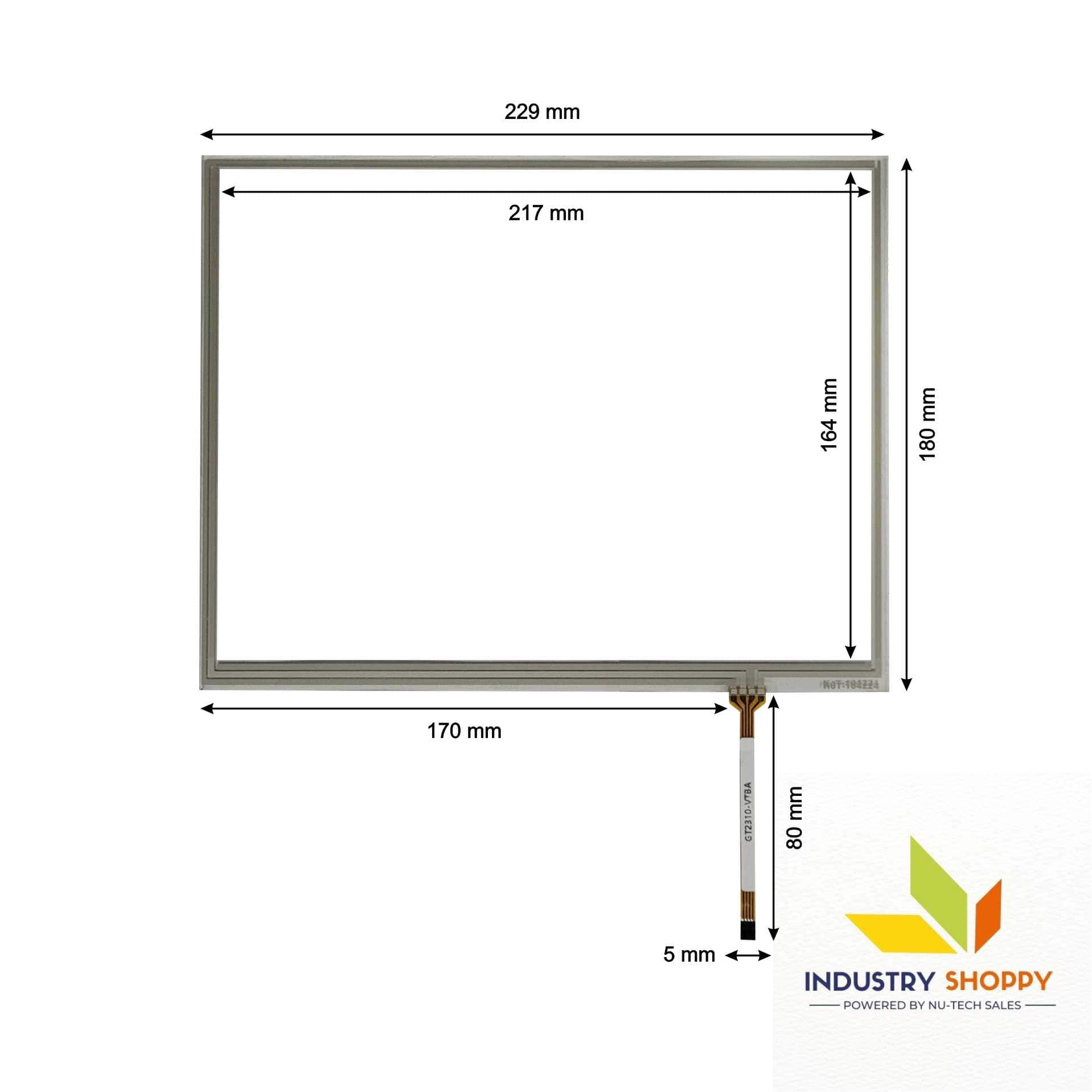 New Touch Screen for Mitsubishi GT2310-VTBA HMI Operator Panel