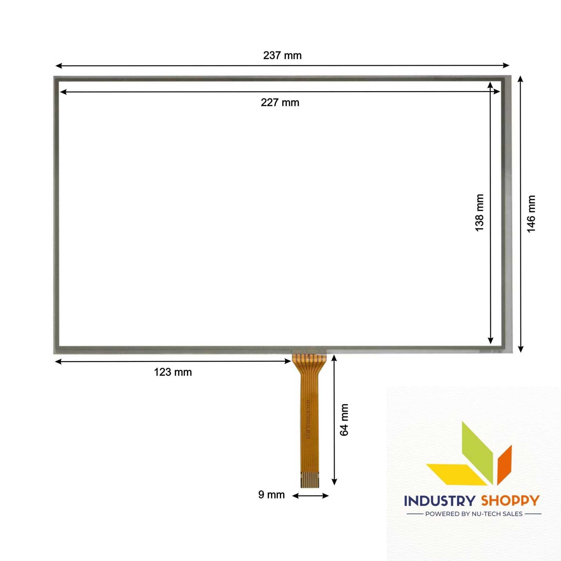 New Touch Screen for Schneider HMIGXU5512 HMI Operator Panel