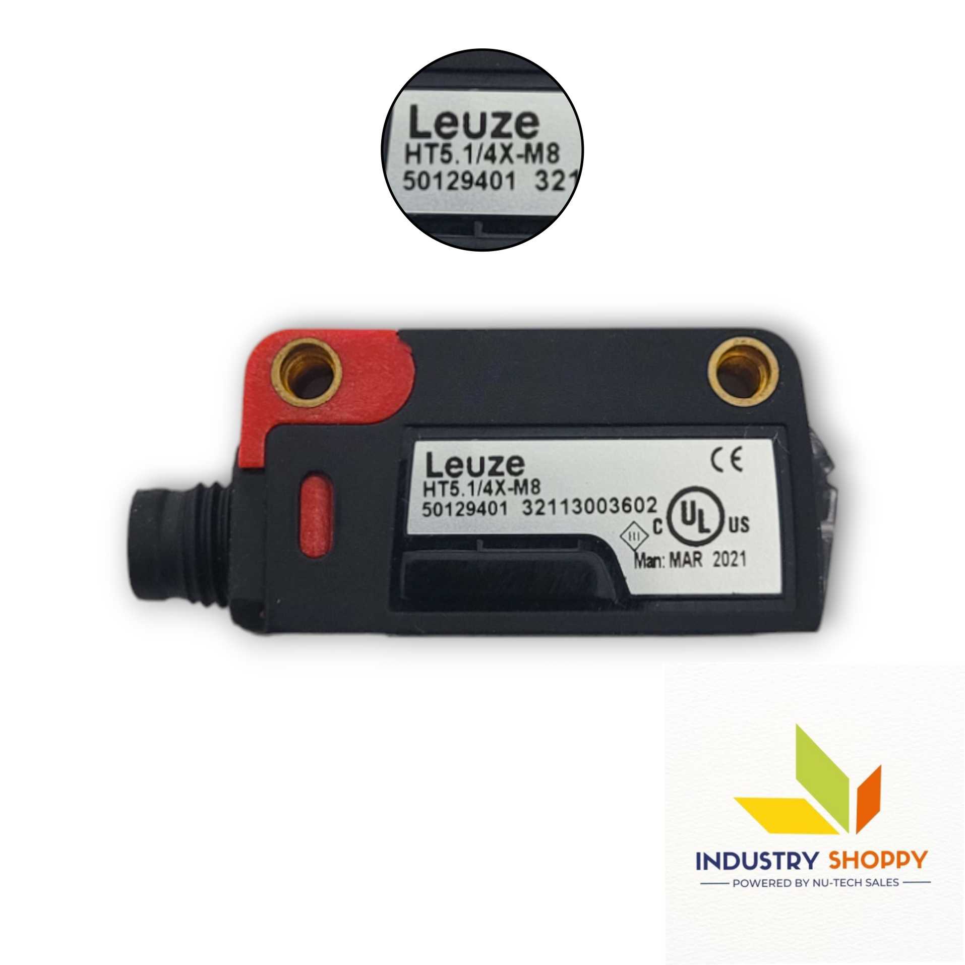 Leuze HT5.1/4X-M8 Diffuse sensor with background suppression