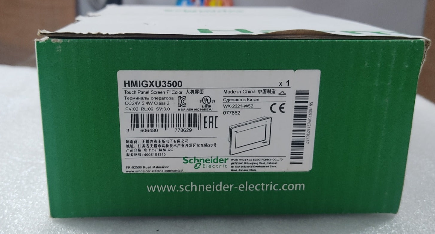 New Schneider HMIGXU3500 HMI Operator Panel