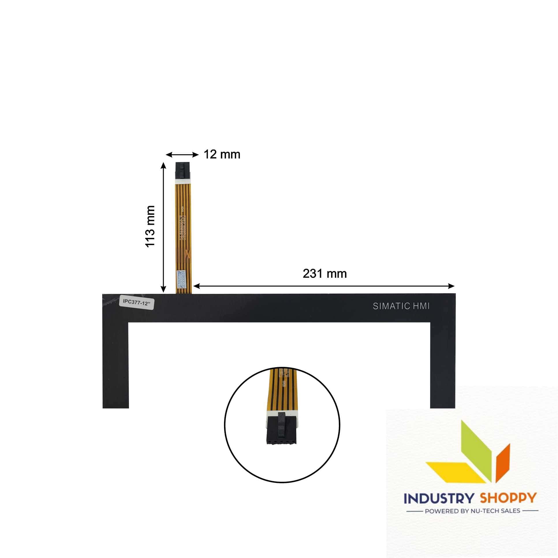 New IPC377-12’’ with Pro-Sticker Touch Screen