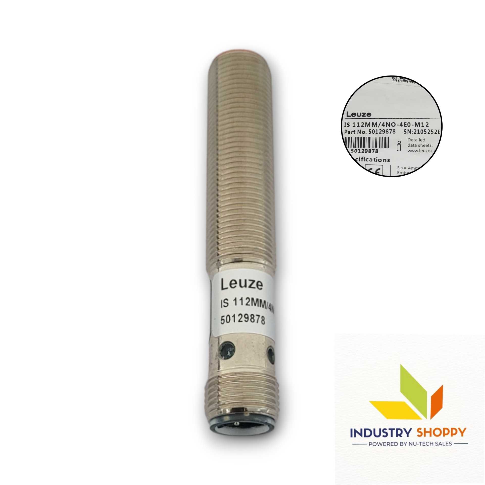 Leuze IS112MM-4NO-4E0-M12 Inductive Proximity Sensor