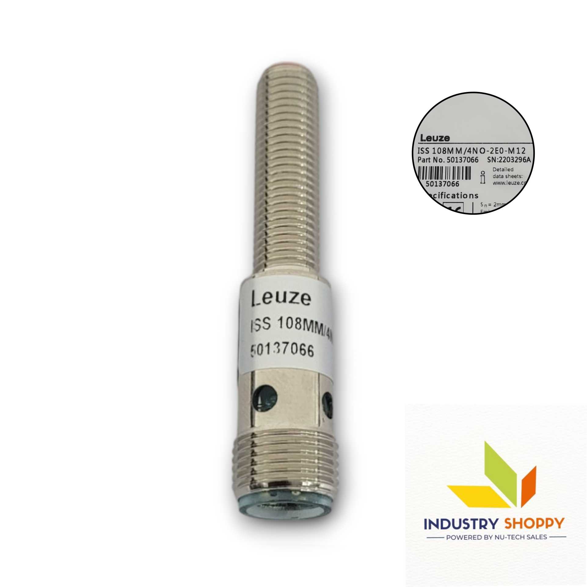 Leuze IS108MM/4NO-2E0-M12 Inductive Switch