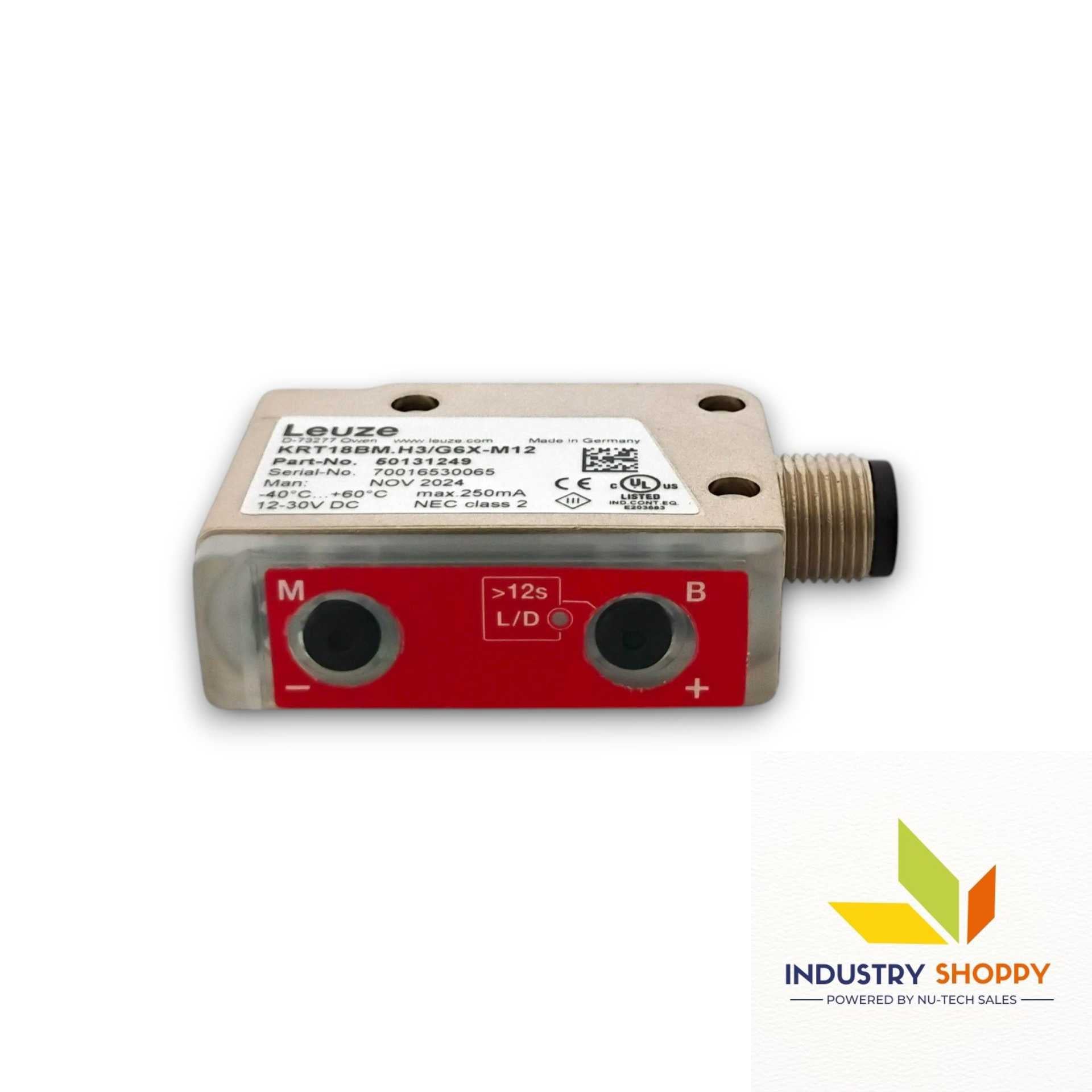 Leuze KRT18BM.H3/G6X-M12 Contrast Sensor