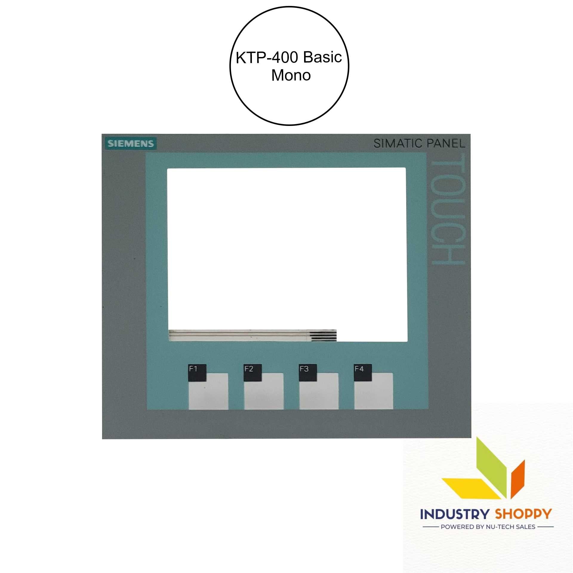 New Keypad for Siemens KTP-400 Basic Mono