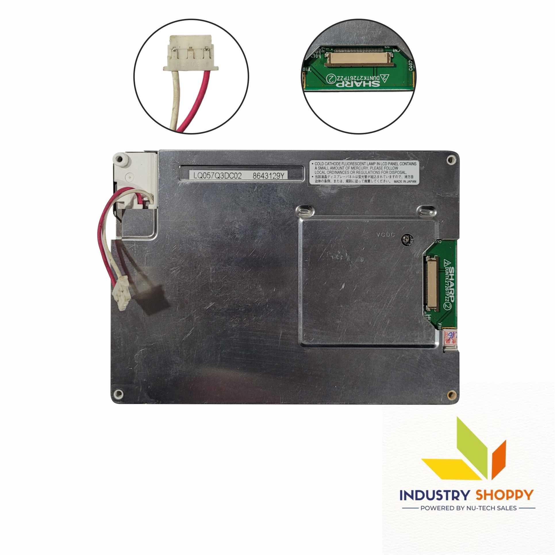 Refurbushed A-Grade Sharp LQ057Q3DC02 LCD Module