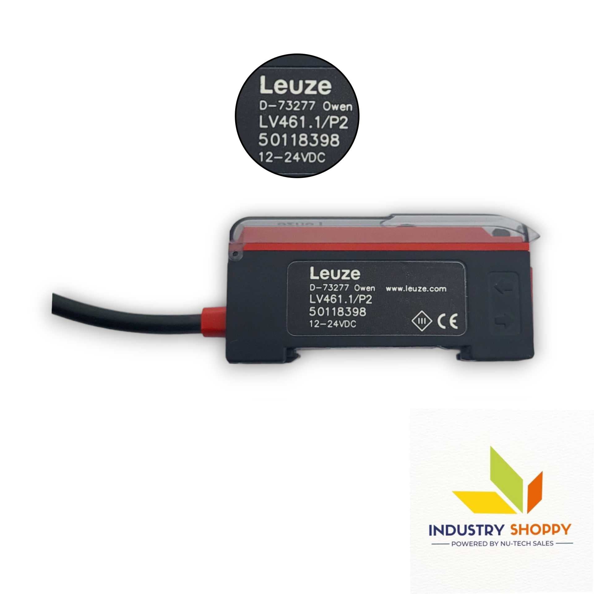 Leuze LV461.1/P2 Fiber Optic Sensor