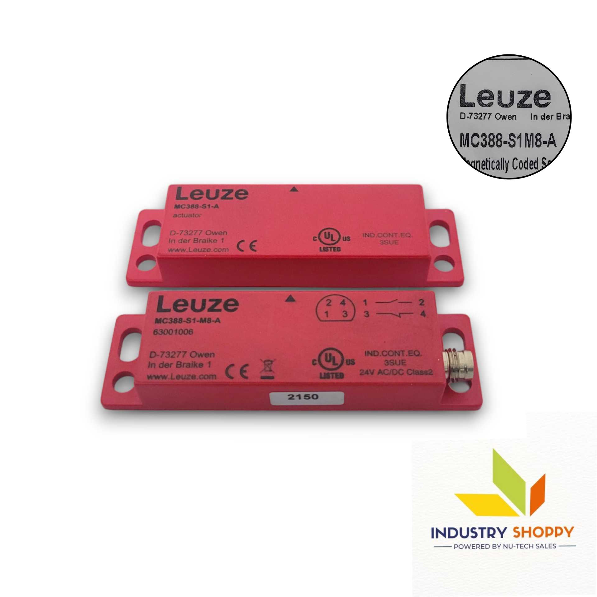 Leuze MC388-S1M8-A Magnetically Coded Sensor