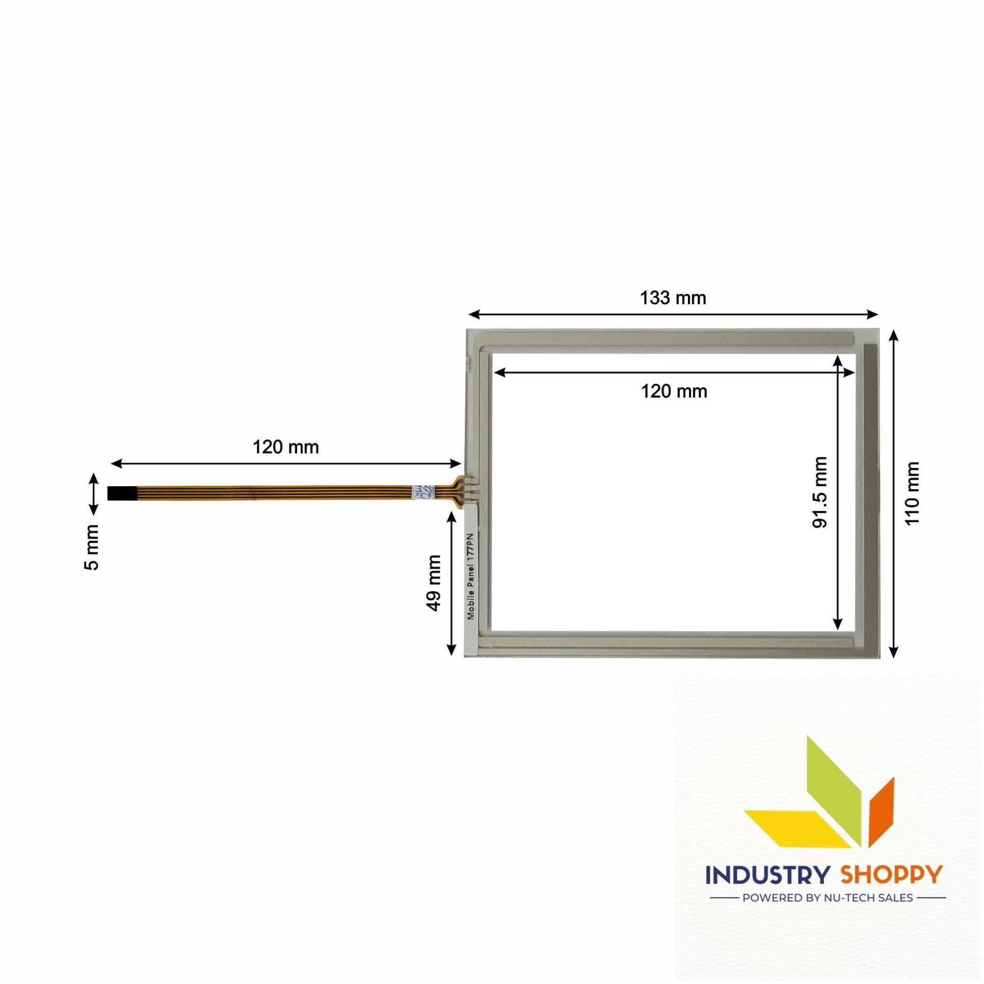 New Touch Screen for Siemens Mobile Panel 177PN HMI Operator Panel