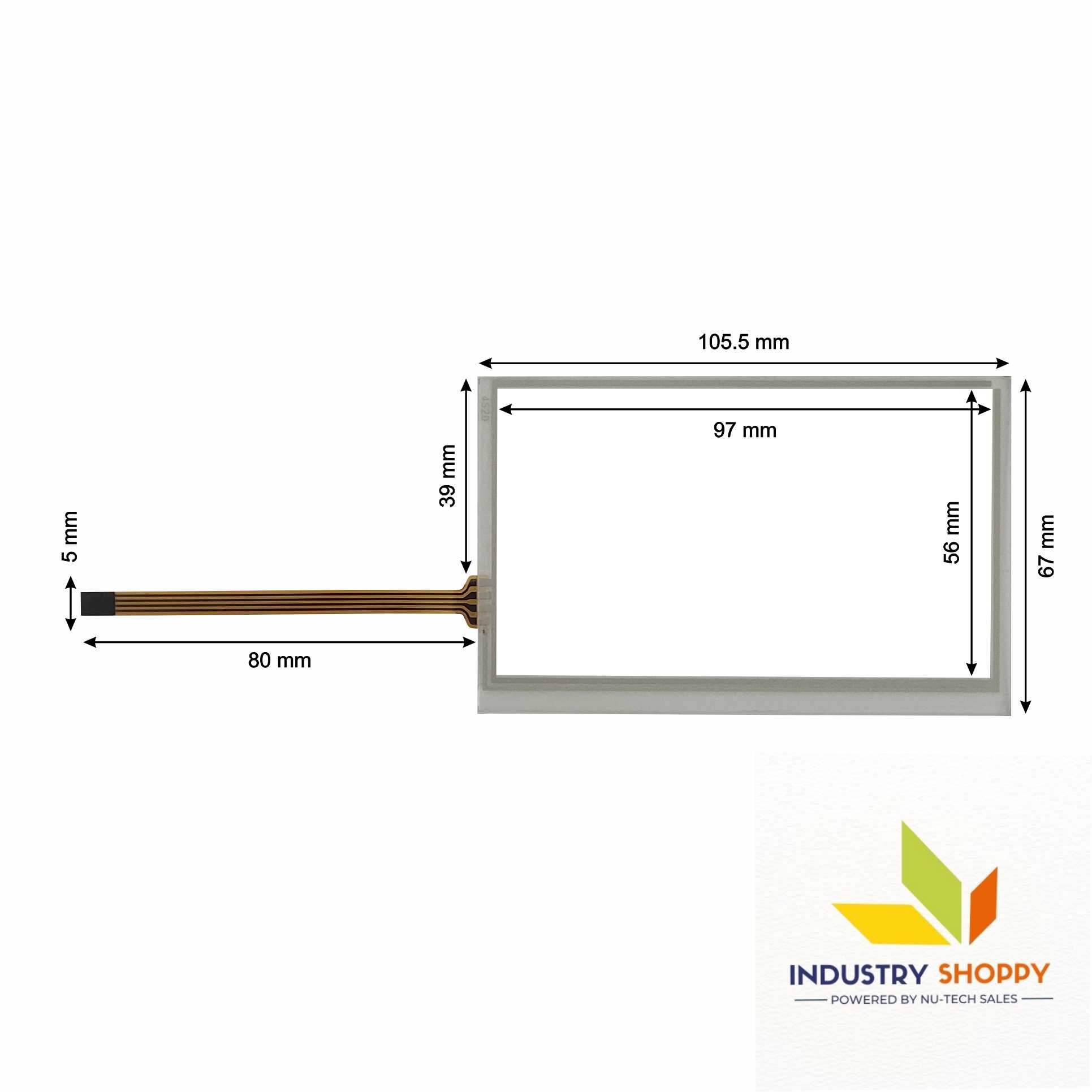 New Touch Screen for Kinco MT-4230T HMI Operator Panel