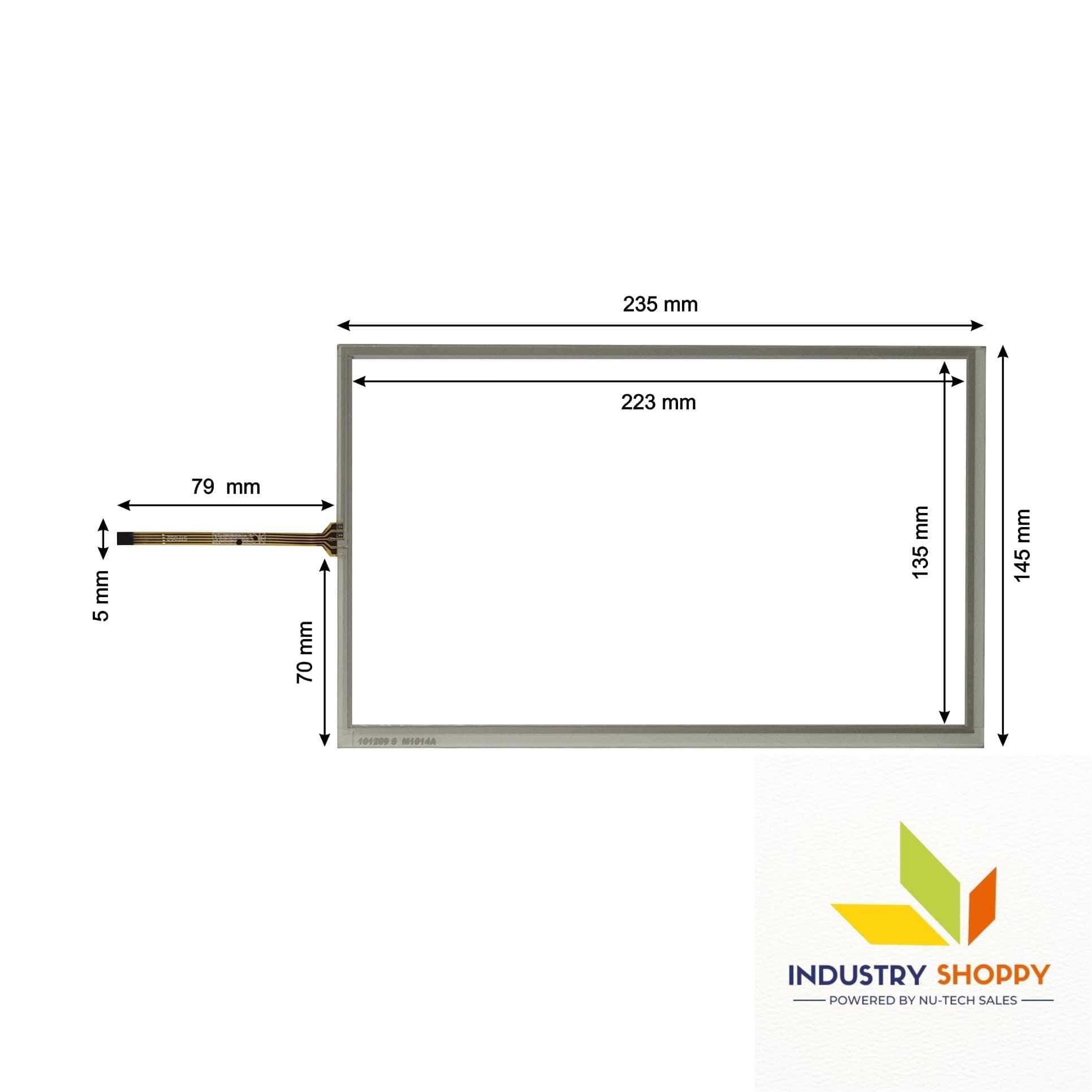 New Touch Screen for Kinco MT4512T HMI Operator Panel