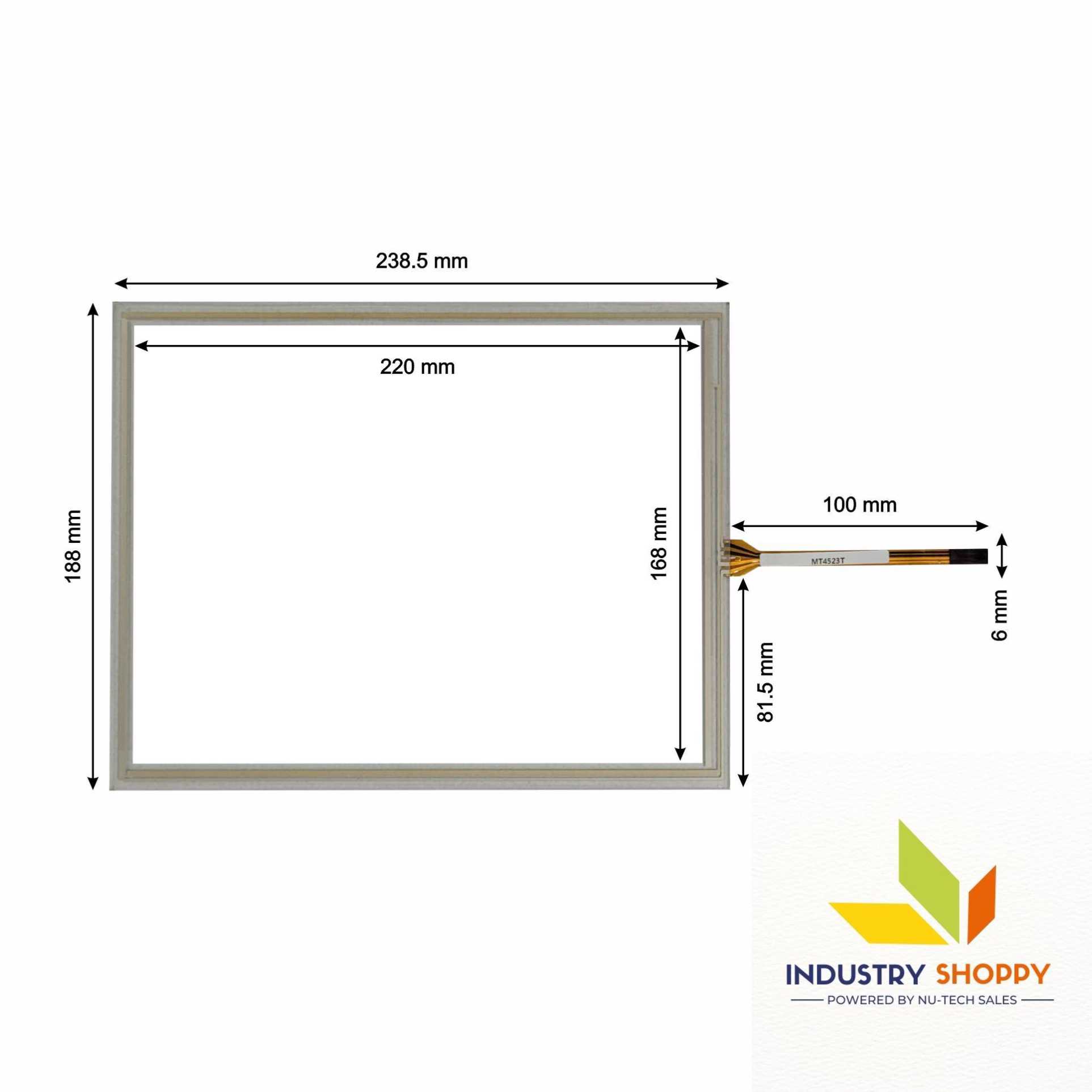 New Touch Screen for Kinco MT4523T HMI Operator Panel