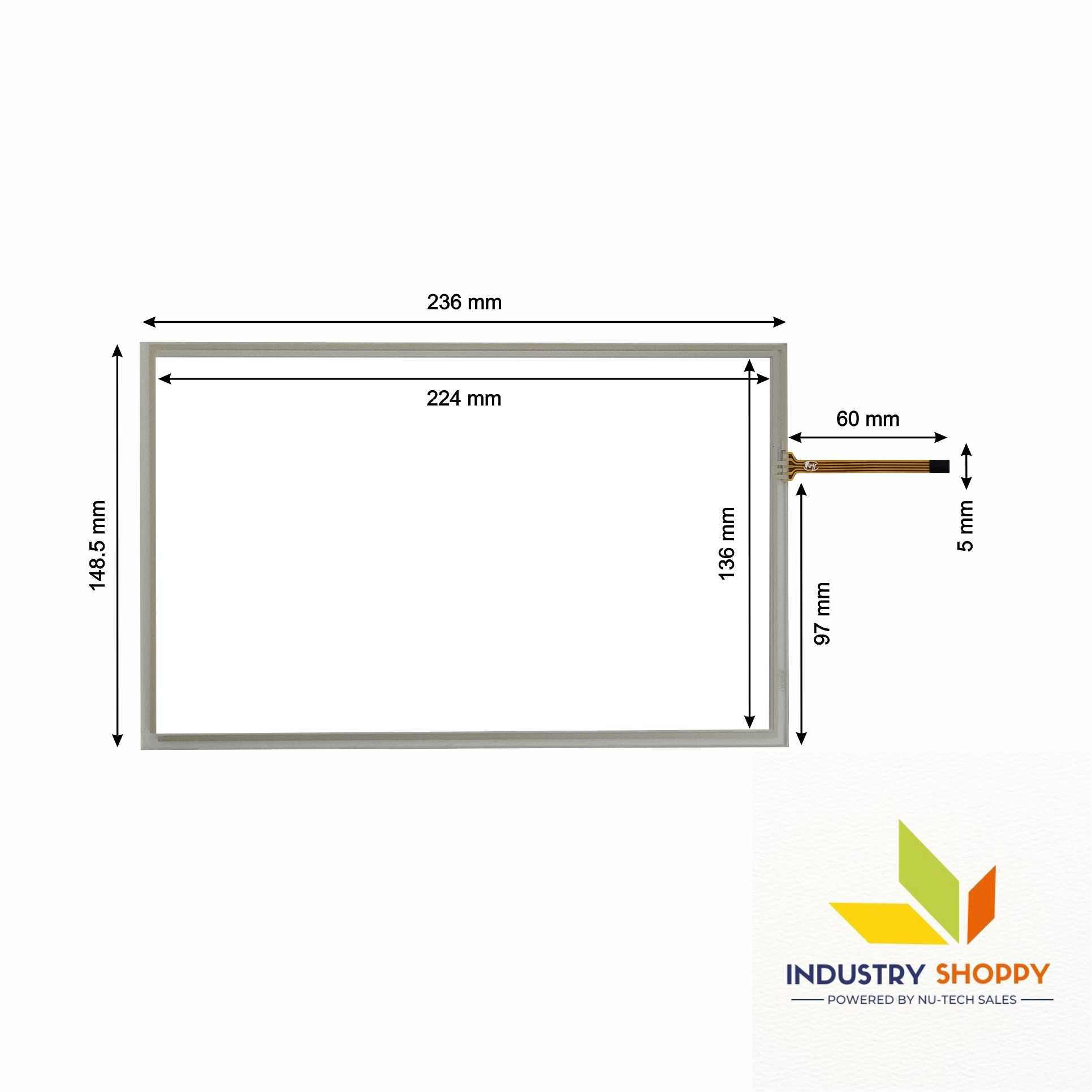 New Touch Screen for Omron NB10W-TW01B HMI Operator Panel