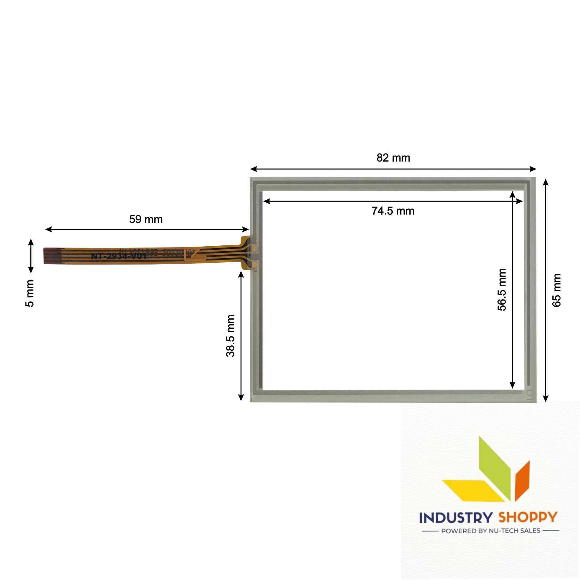 New Touch Screen for Omron NB3Q-TW00B HMI Operator Panel