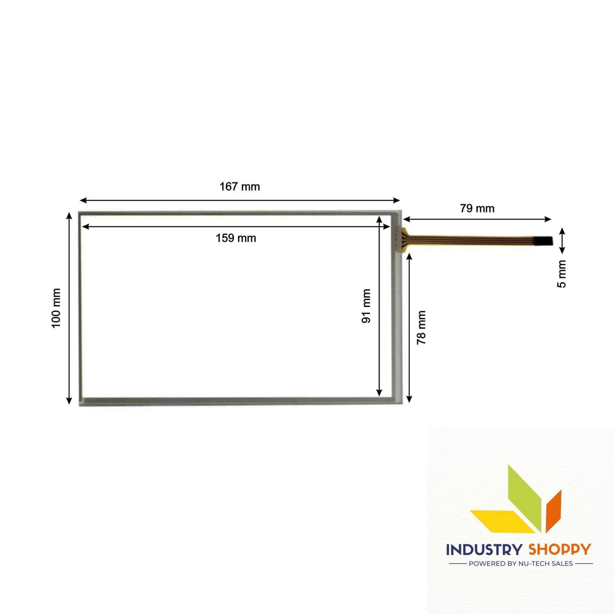 New Touch Screen for Omron NB7W-TW10B HMI Operator Panel