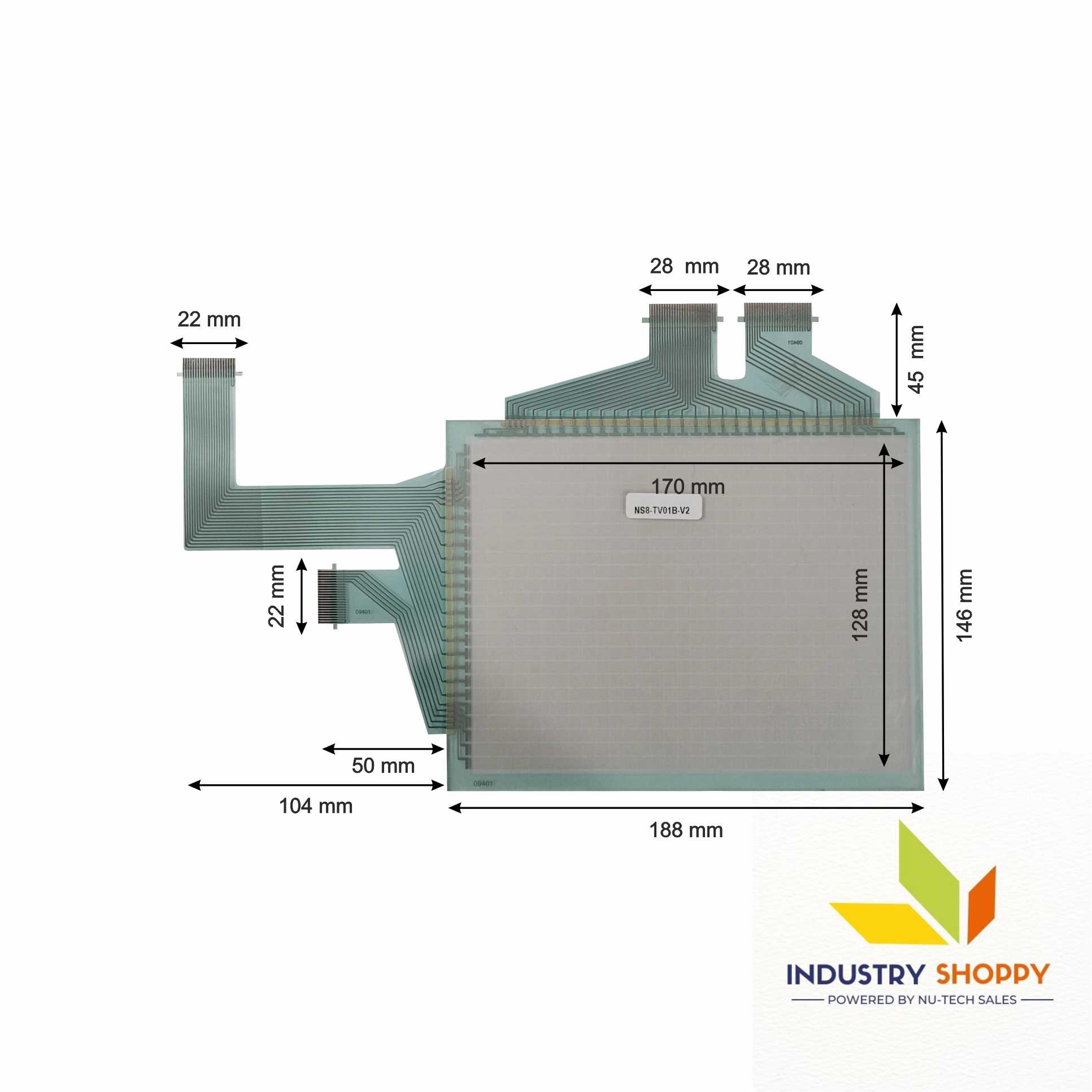 New Touch Screen for Omron NS8-TV01B-V2 HMI Operator Panel