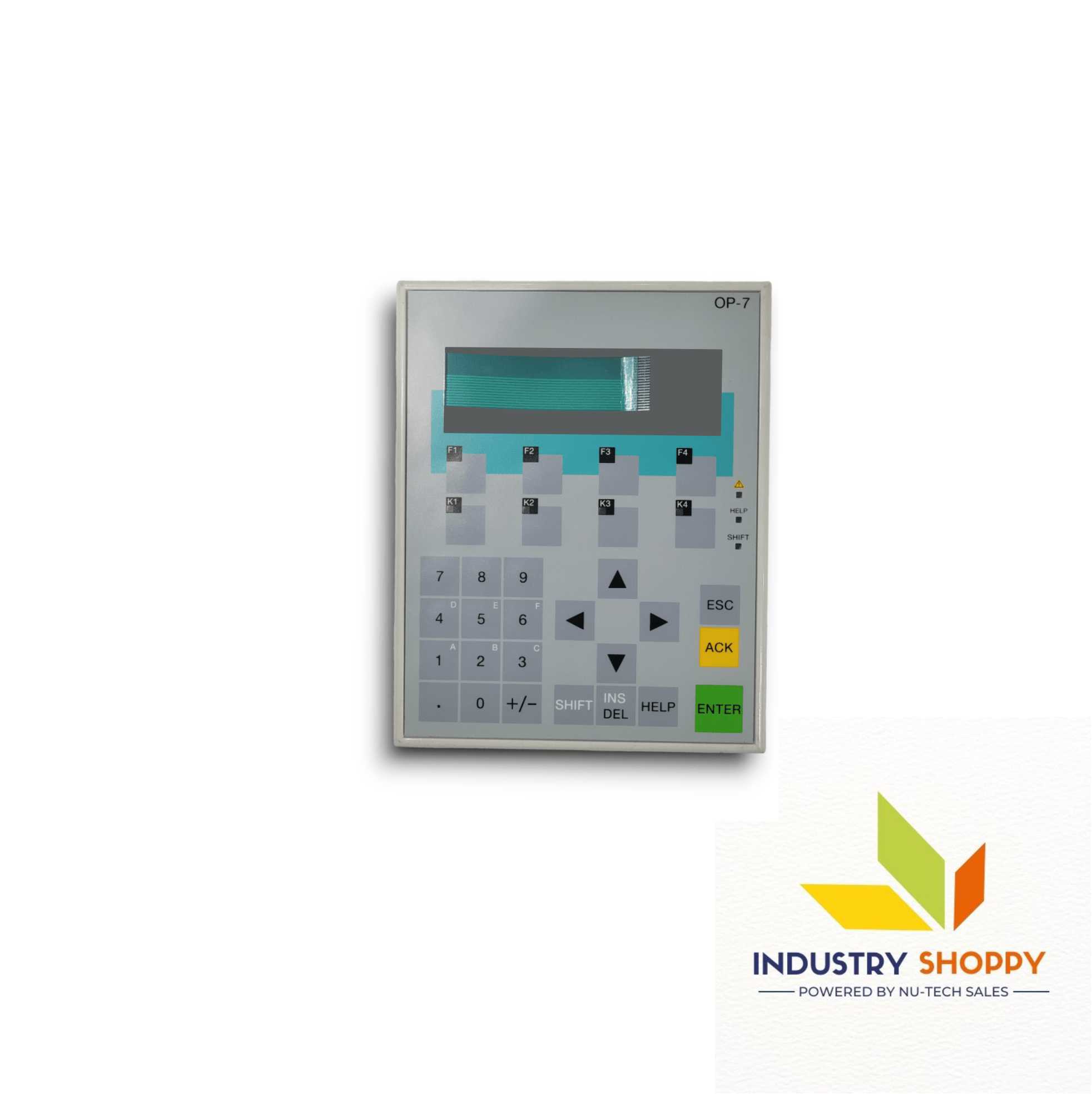 New Enclosure with Keypad for Siemens OP7 HMI Operator Panel