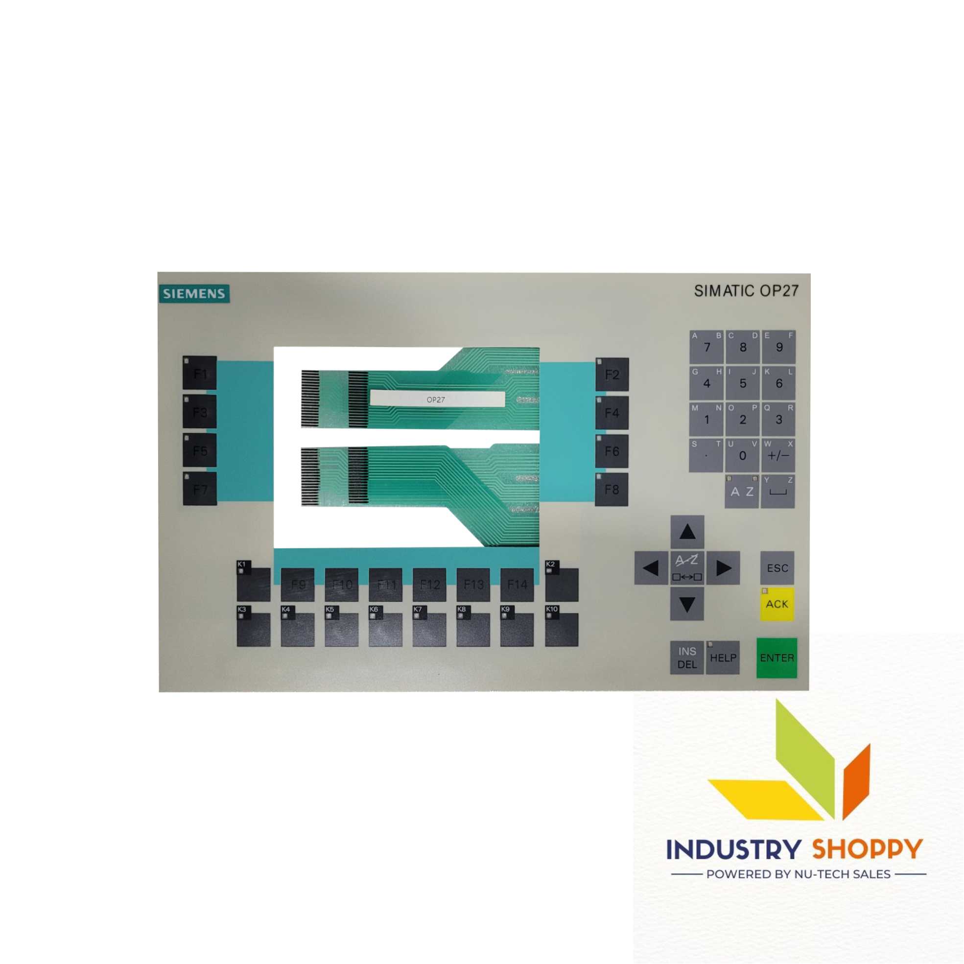 New Keypad for Siemens Simatic OP27 with LED Layer