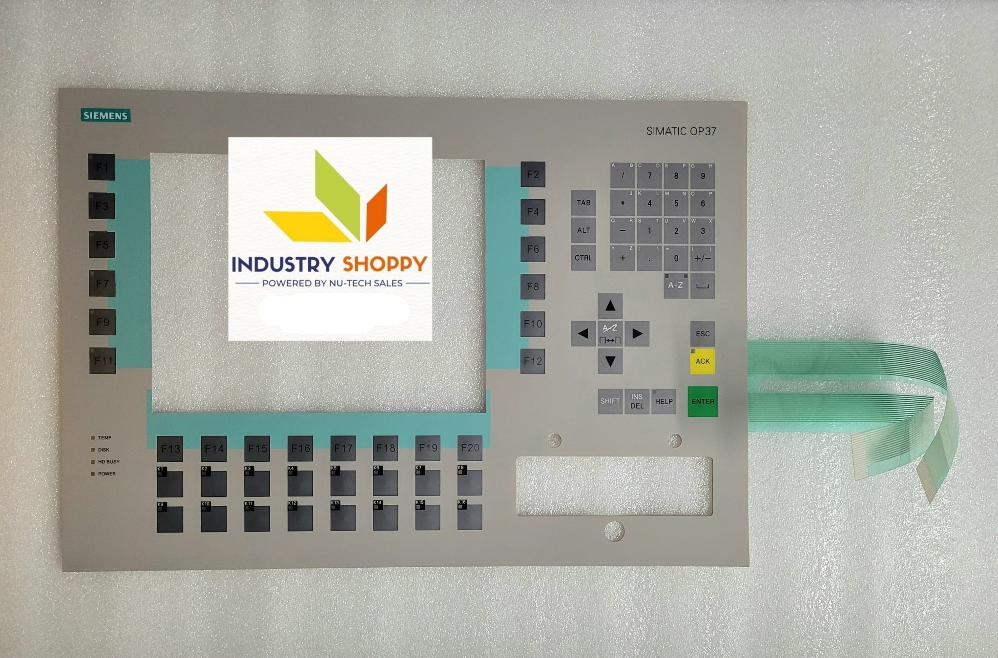 Keypad for Siemens Simatic OP37 HMI Controller