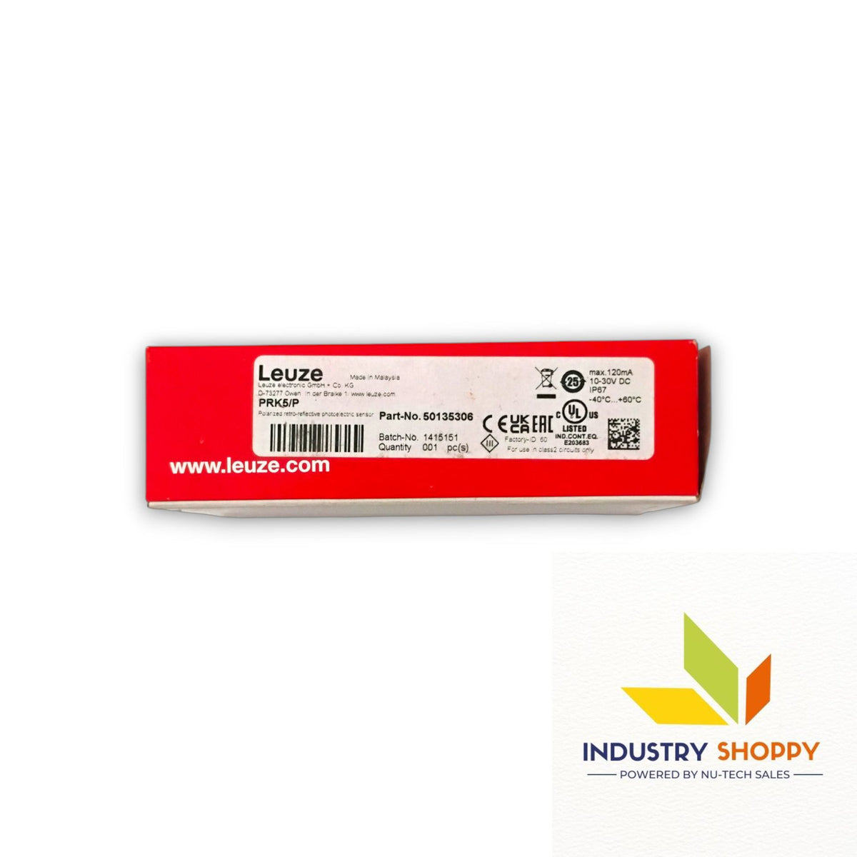 Leuze PRK5/P Photoelectric Sensor