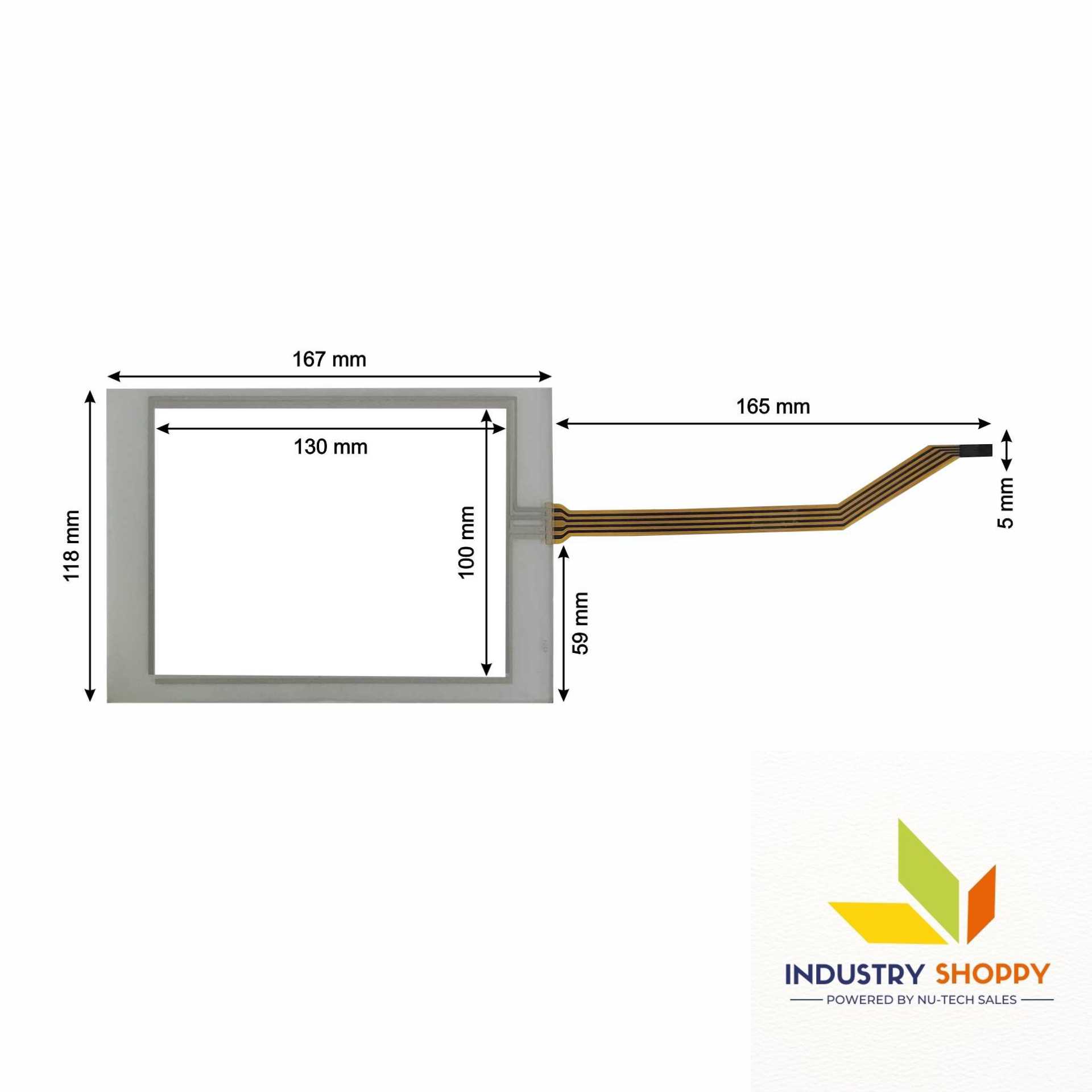 New Touch Screen for Allen Bradley Panel View C600 HMI Operator Panel