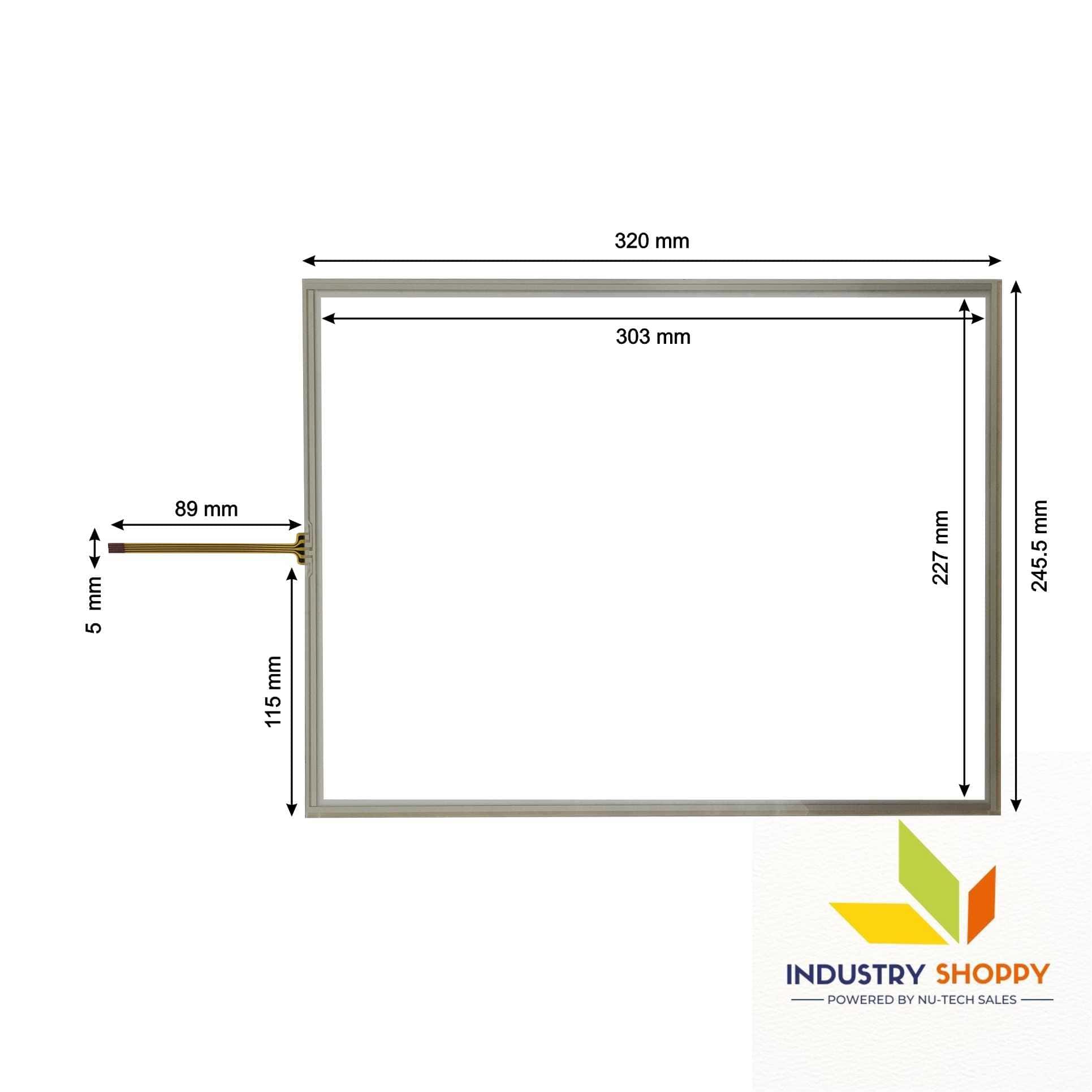 New Touch Screen for QST-150A-075H