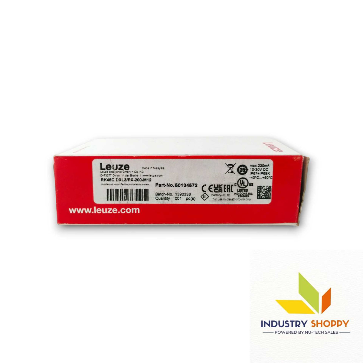 Leuze RK46C.DXL3/PX-200-M12 Photoelectric Sensor