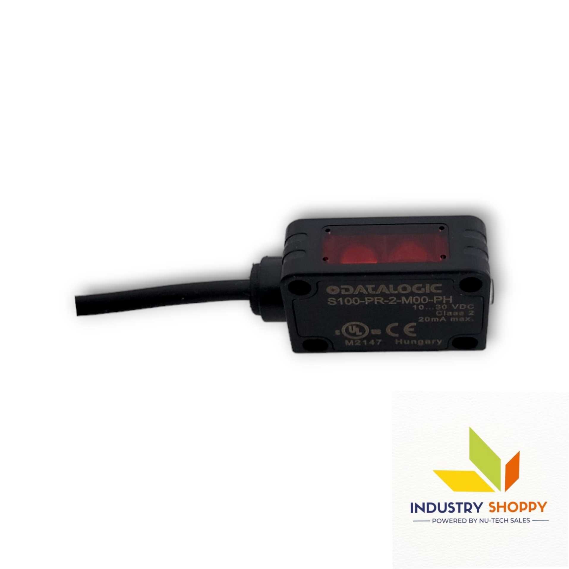 New Datalogic S100-PR-2-M00-PH Photoelectric Sensor