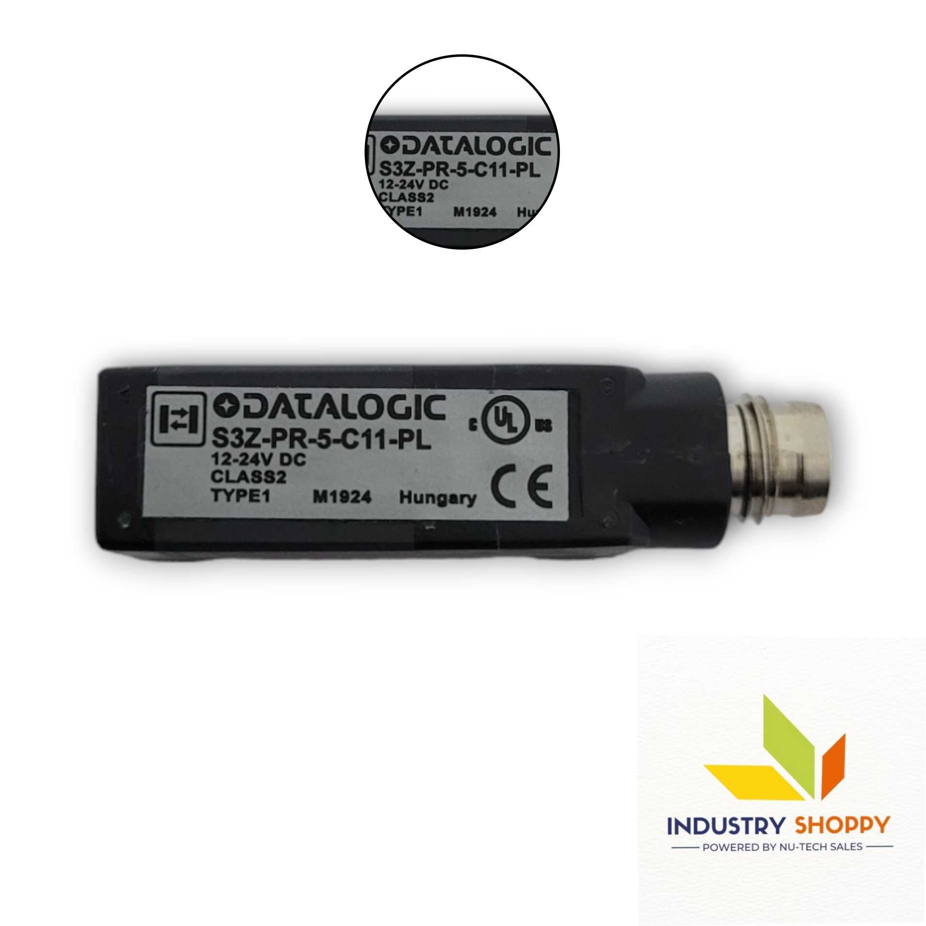 New Datalogic S3Z-PR-5-C11-PL Diffuse Proximity Sensor