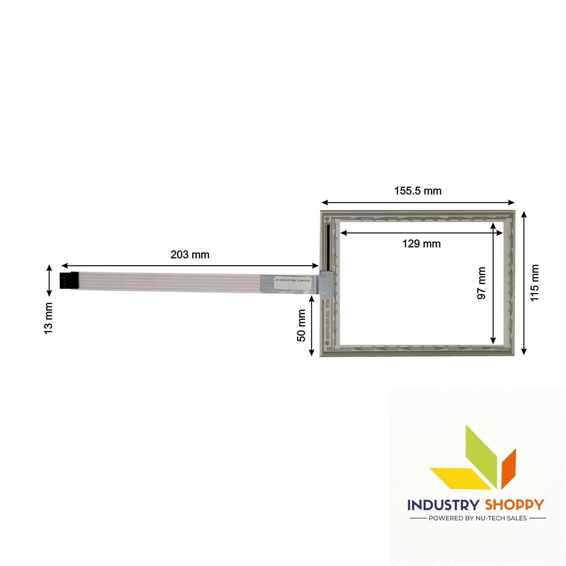 New SCN-A5-FLT06.4-Z10-0H1-R Touch Screen