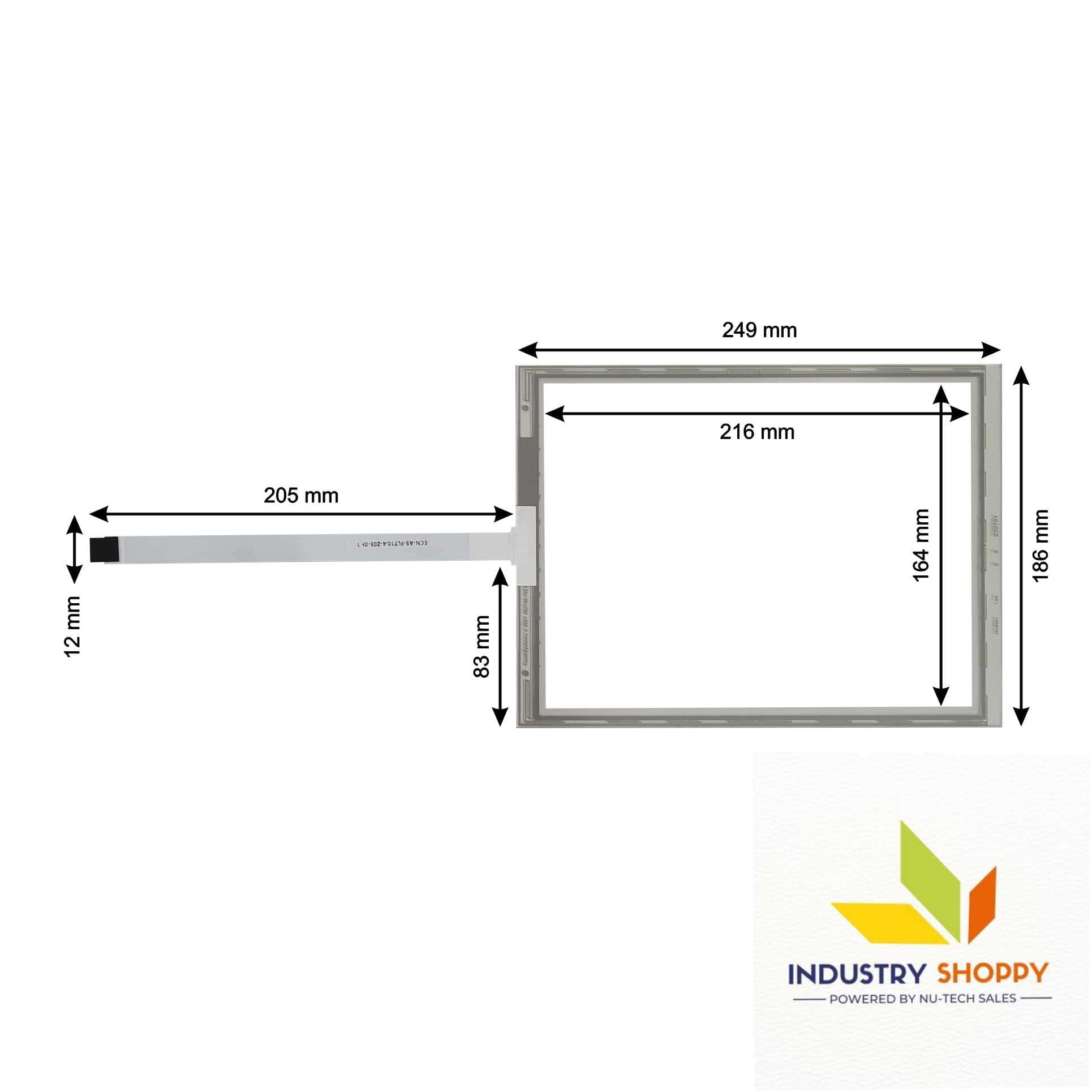 New SCN-A5-FLT10.4-Z03-0H1 Touch Screen