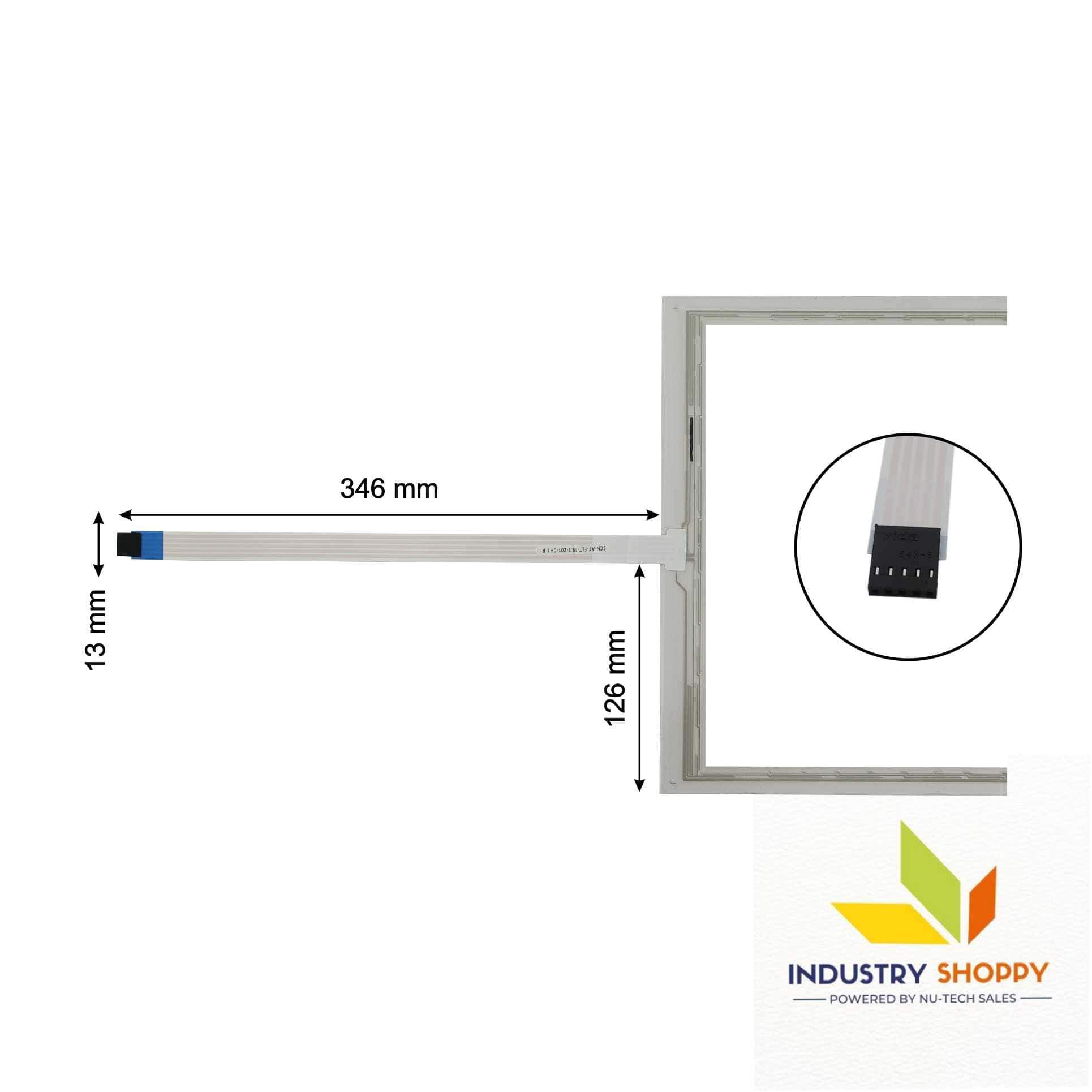 New SCN-AT-FLT-15.1-Z01-0H1-R Touch Screen